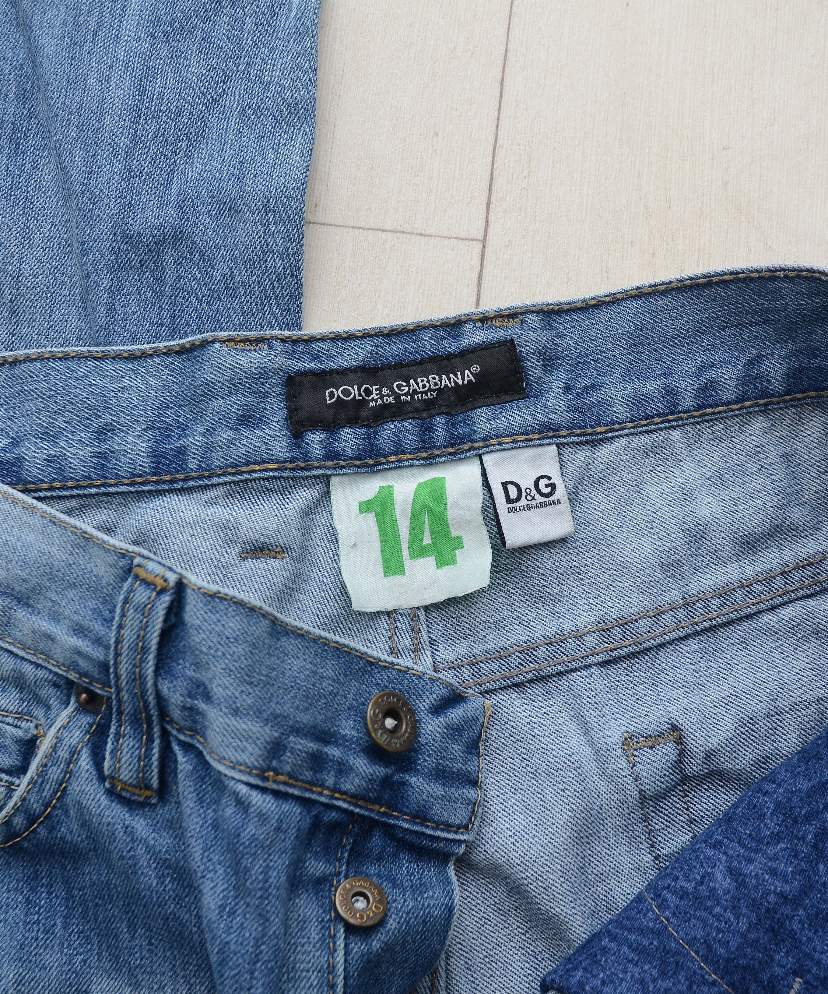 Dolce & Gabbana × Vintage Vintage Dolce & Gabbana 14 Distressed Denim Jeans Size US 34 / EU 50 - 13 Thumbnail