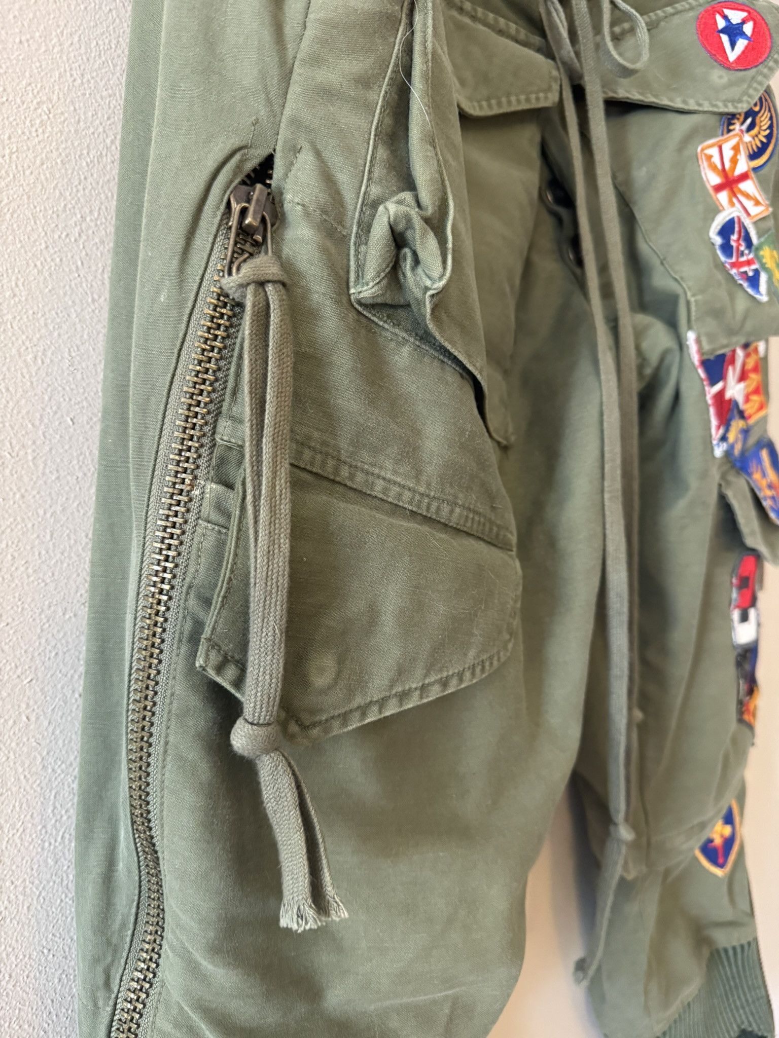 Greg Lauren Zip Lounge Pant w/patches Size US 30 / EU 46 - 8 Thumbnail
