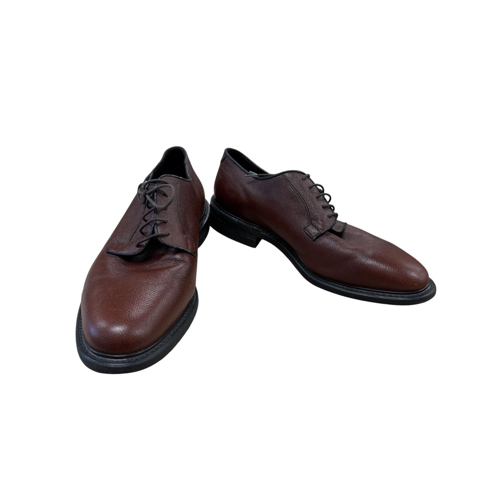 Designer Stuart McGuire Mens Brown Leather Dress Shoes 10EE SKU 6964 Size US 10 / EU 43 - 1 Thumbnail