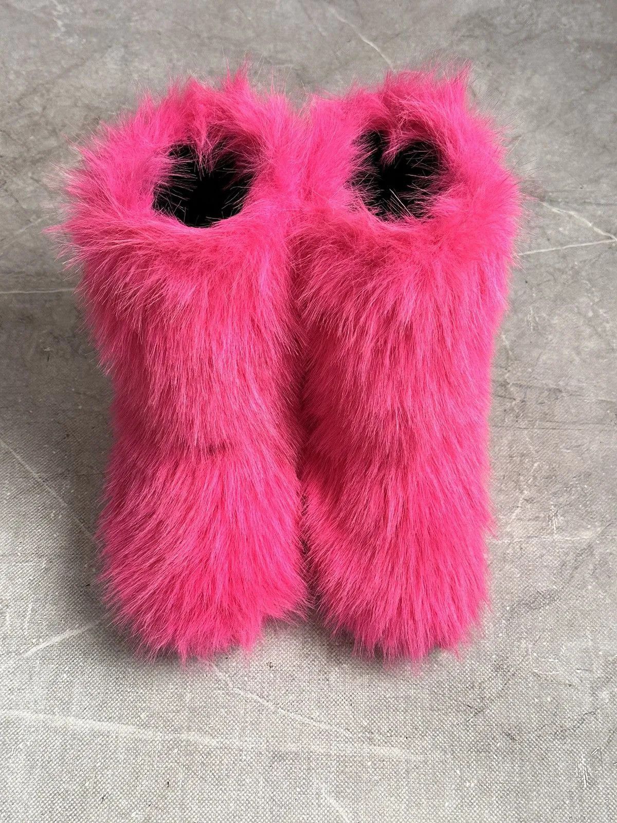 Yohji Yamamoto Wow😻 IFSIXWASNINE FUR BOOTS WINTER MOON BOOTS JAPAN Y2K Size US 6 / IT 36 - 2 Thumbnail