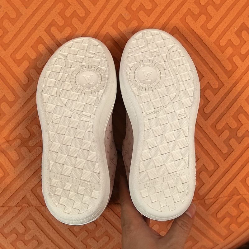 Louis Vuitton Louis Vuitton Groovy Pink Low-Top Sneakers -2505 Size US 6 / IT 36 - 4 Thumbnail