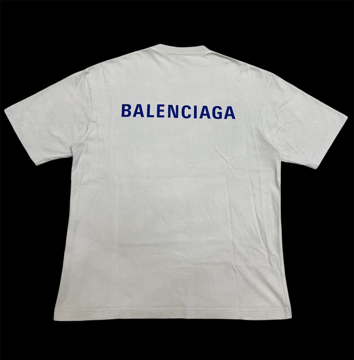 Balenciaga 💥2020 Balenciaga Logo Oversized Tshirt Size US XS / EU 42 / 0 - 1 Thumbnail