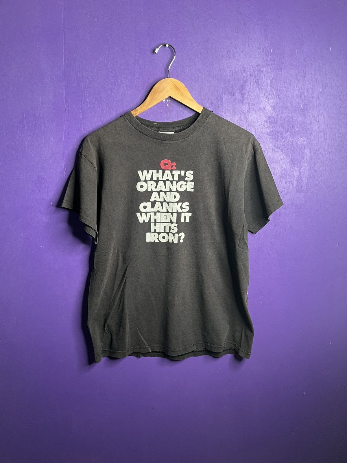 Nike × Vintage Vintage 90s faded Nike trash talk t-shirt Size US M / EU 48-50 / 2 - 1 Thumbnail