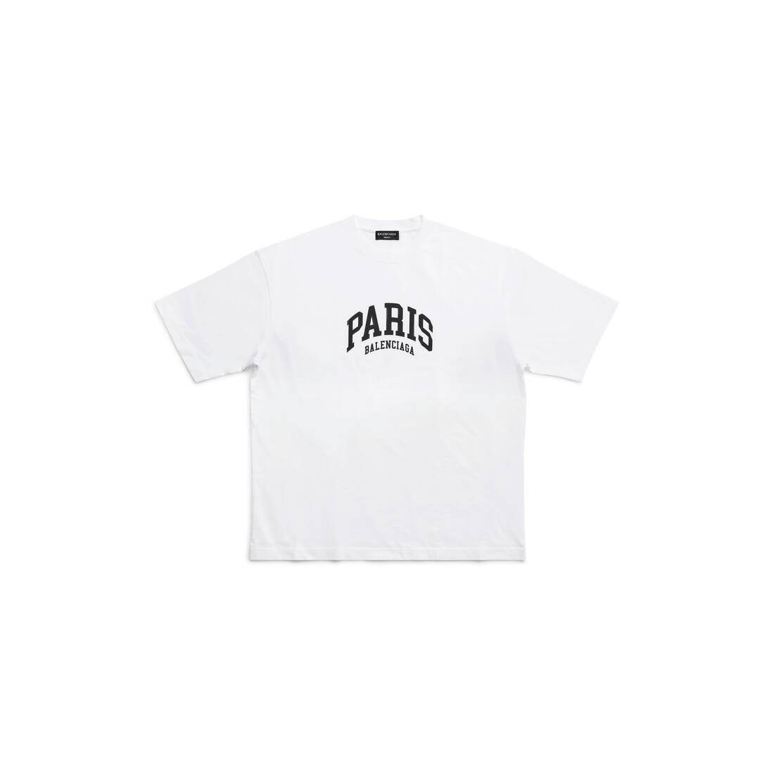 o1mt1gz0724 Cities Paris Medium Fit T-Shirt in White