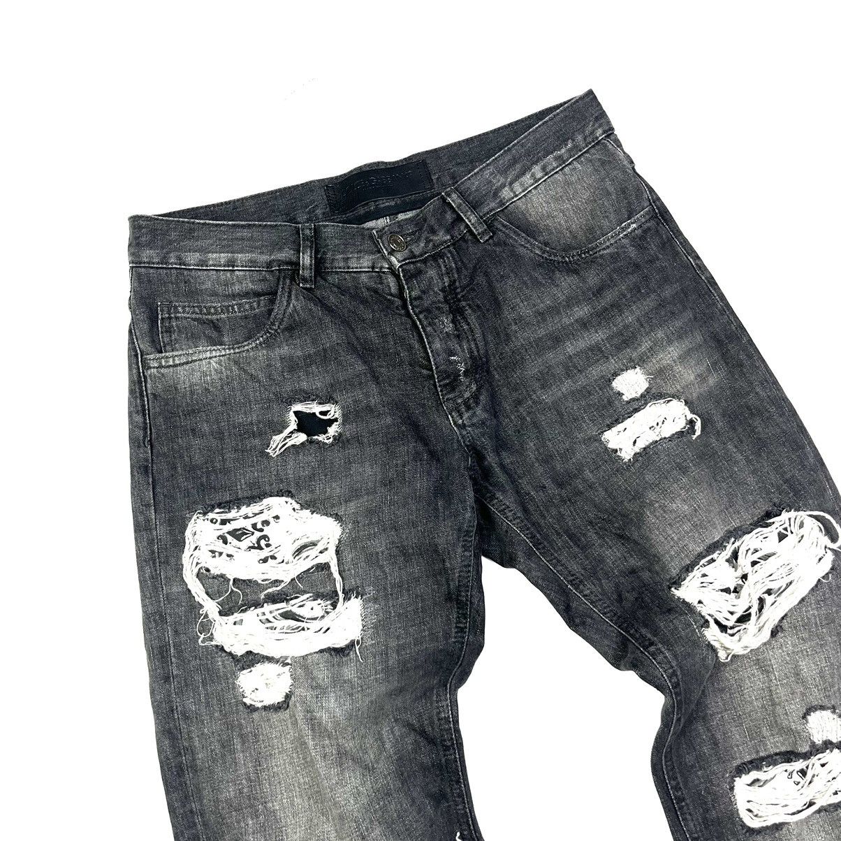 Dolce & Gabbana Dolce & Gabbana Luxury Jeans Denim Streetwear Dark Size US 35 - 2 Thumbnail