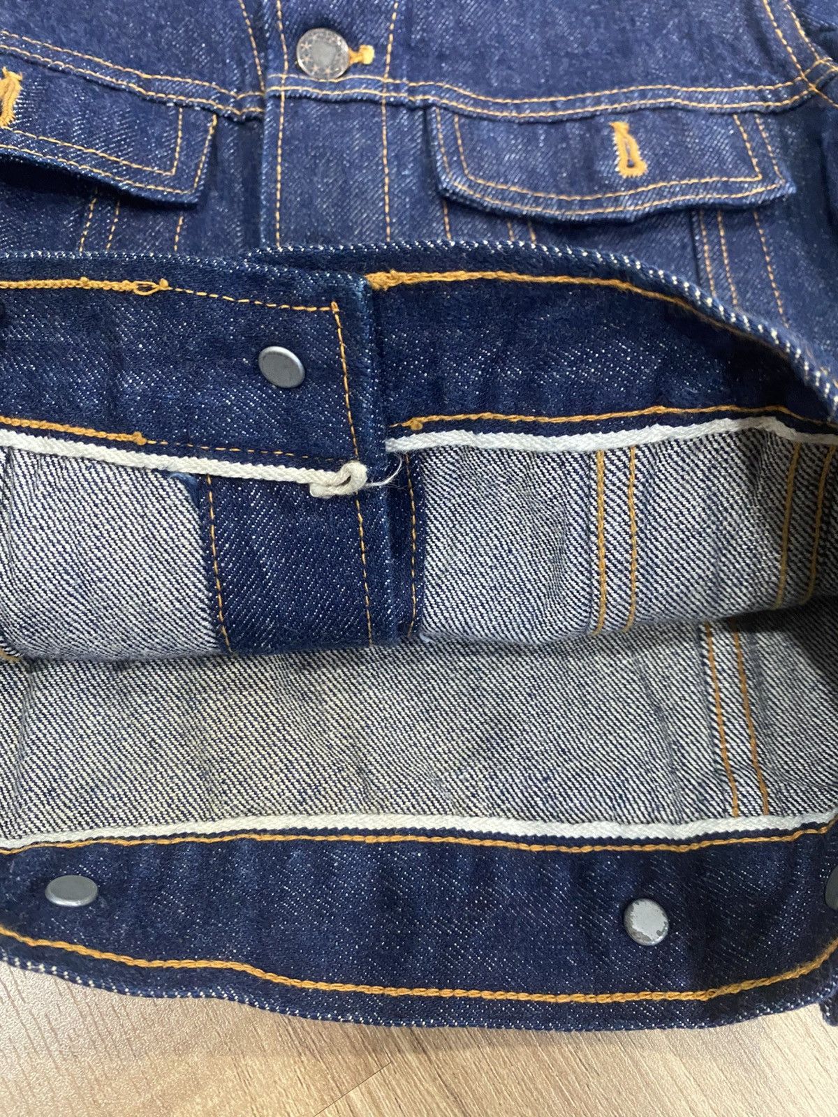 Japanese Brand Vintage Todler Jacket selvadge unbrand Size US XXS / EU 40 - 4 Thumbnail