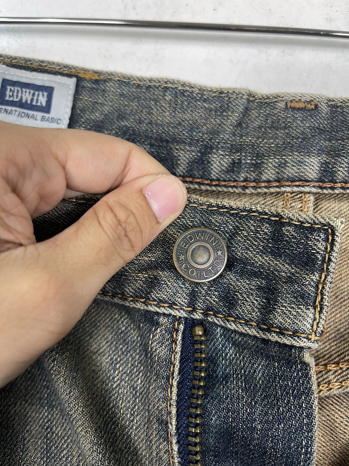 Edwin EDWIN RUSTY DENIM JEANS Size US 33 - 10 Thumbnail