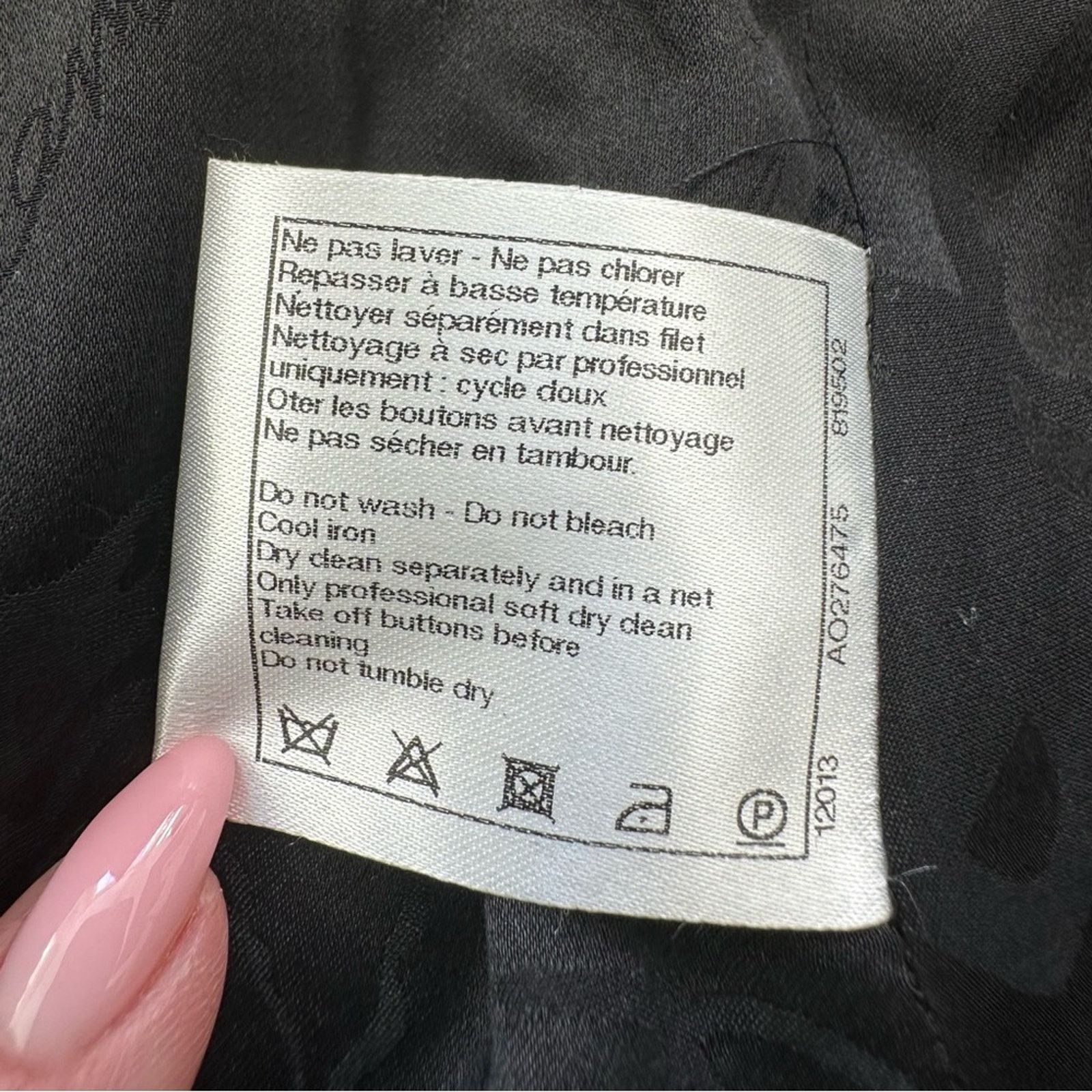 Chanel CHANEL cashmere women dress 46FR or 12 US Authentic 3200$ Size XL / US 12-14 / IT 48-50 - 12 Thumbnail