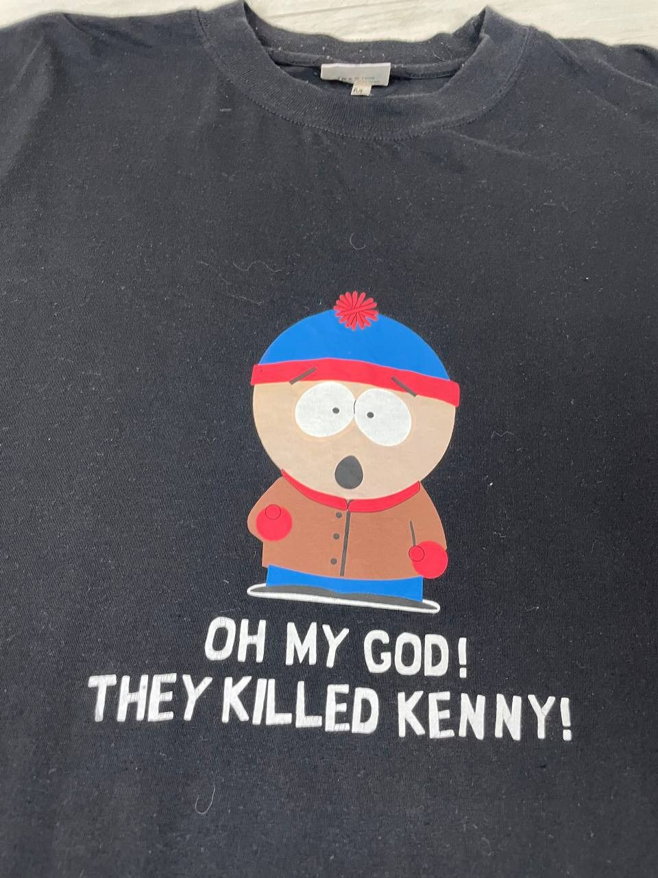 Cartoon Network Vintage South Park OH MY GOD THEY KILLED KENNY T Shirt 1999 Size US M / EU 48-50 / 2 - 3 Thumbnail