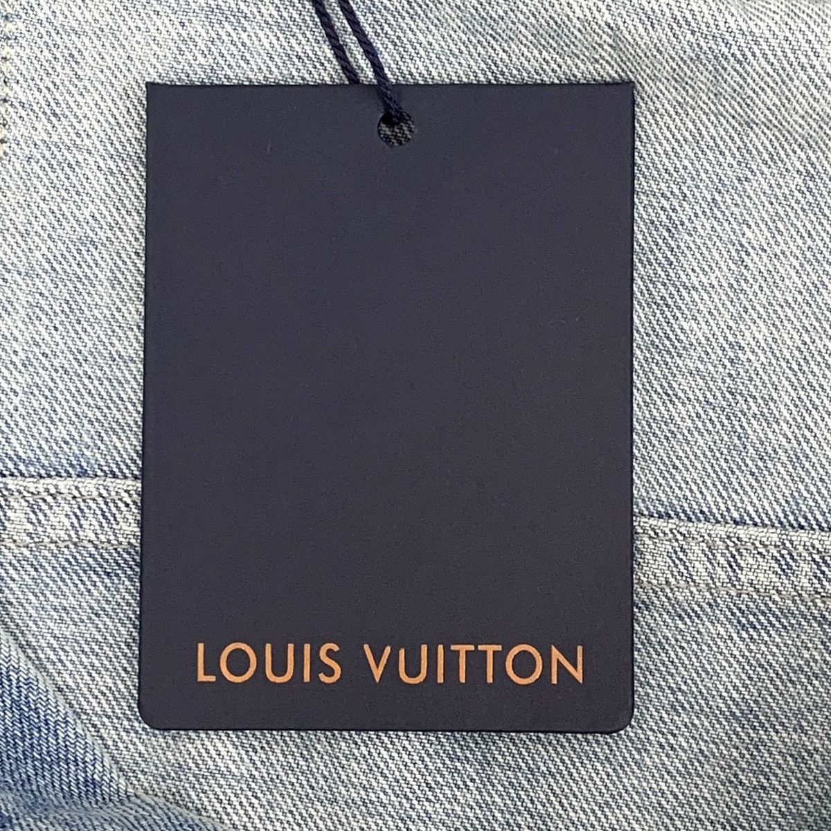 Louis Vuitton Louis Vuitton Short Sleeve Denim Shirt K26WX Size US L / EU 52-54 / 3 - 9 Thumbnail