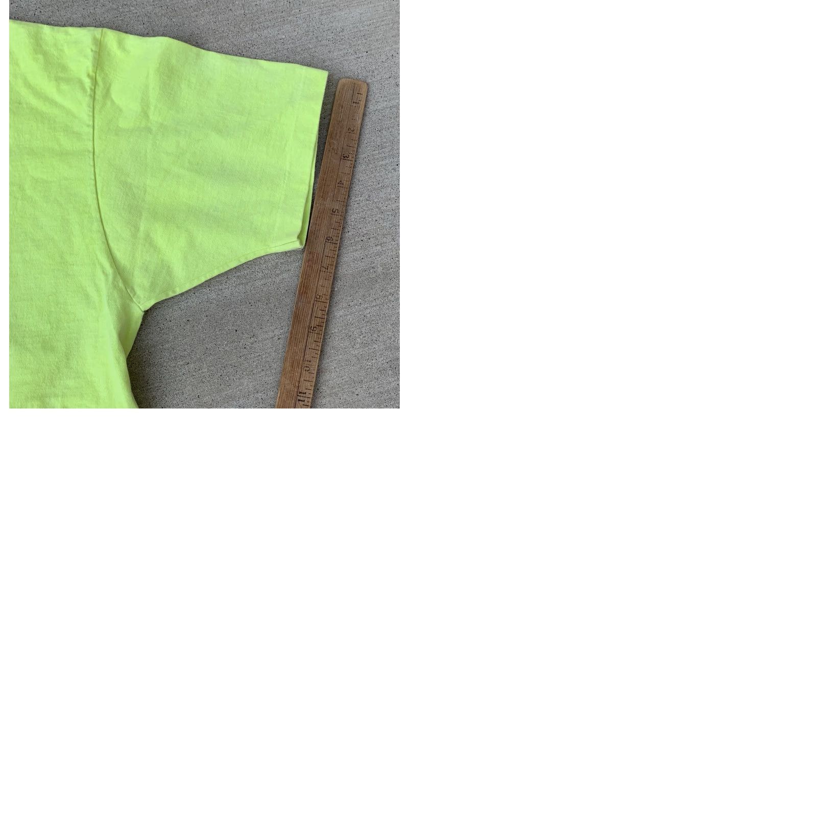 Fila VINTAGE FILA US OPEN 1991 T Shirt Graphic Tee Neon Yellow 90s 1990s Size L Mens Cotton Short Sleeve Graphic Print Open Size US L / EU 52-54 / 3 - 11 Thumbnail
