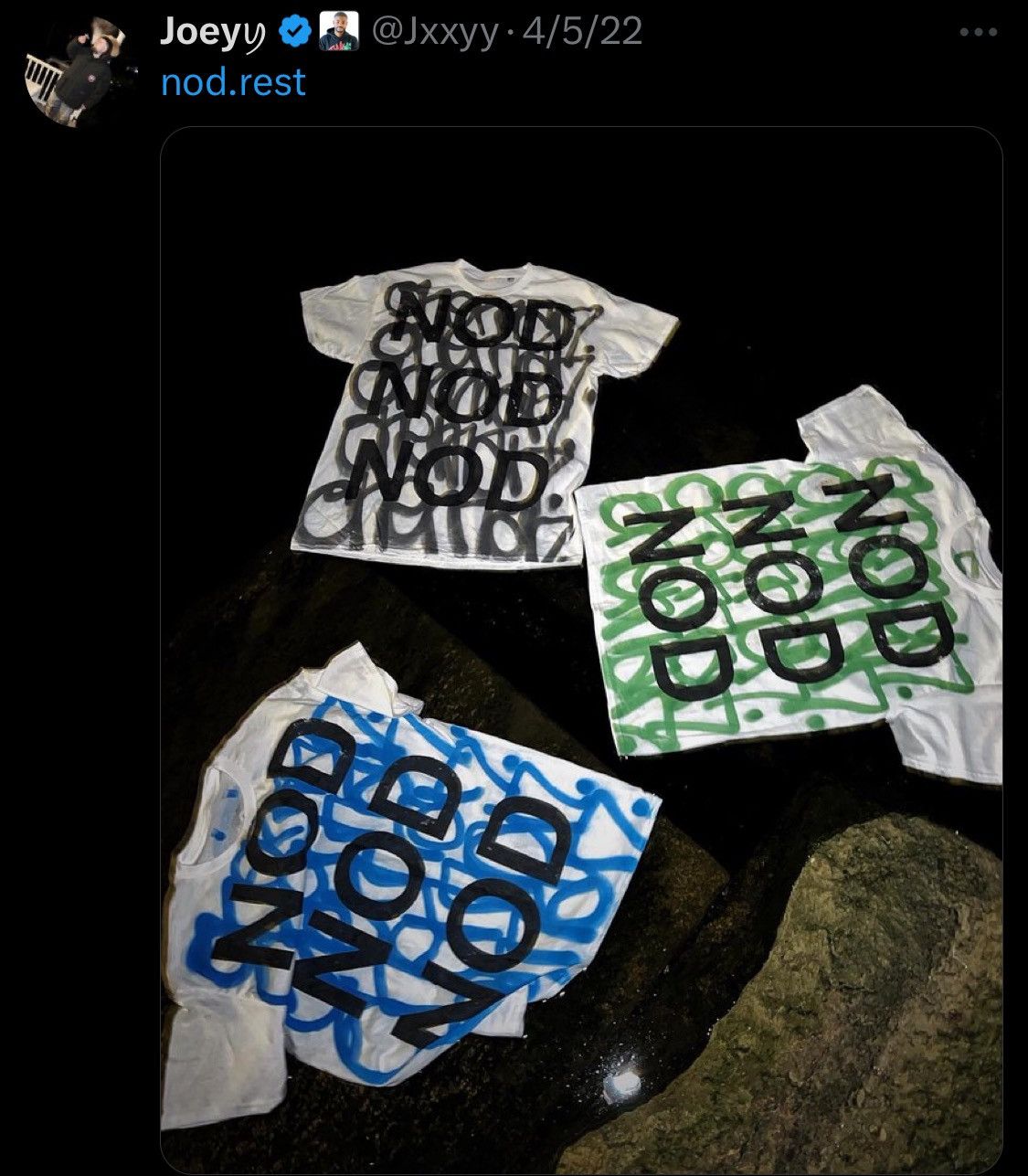 Drain Gang × Haunted Mound × Rap Tees *RARE Signed Joeyy + Shed Theory Tee HANDMADE by Joeyy Size US XL / EU 56 / 4 - 4 Thumbnail