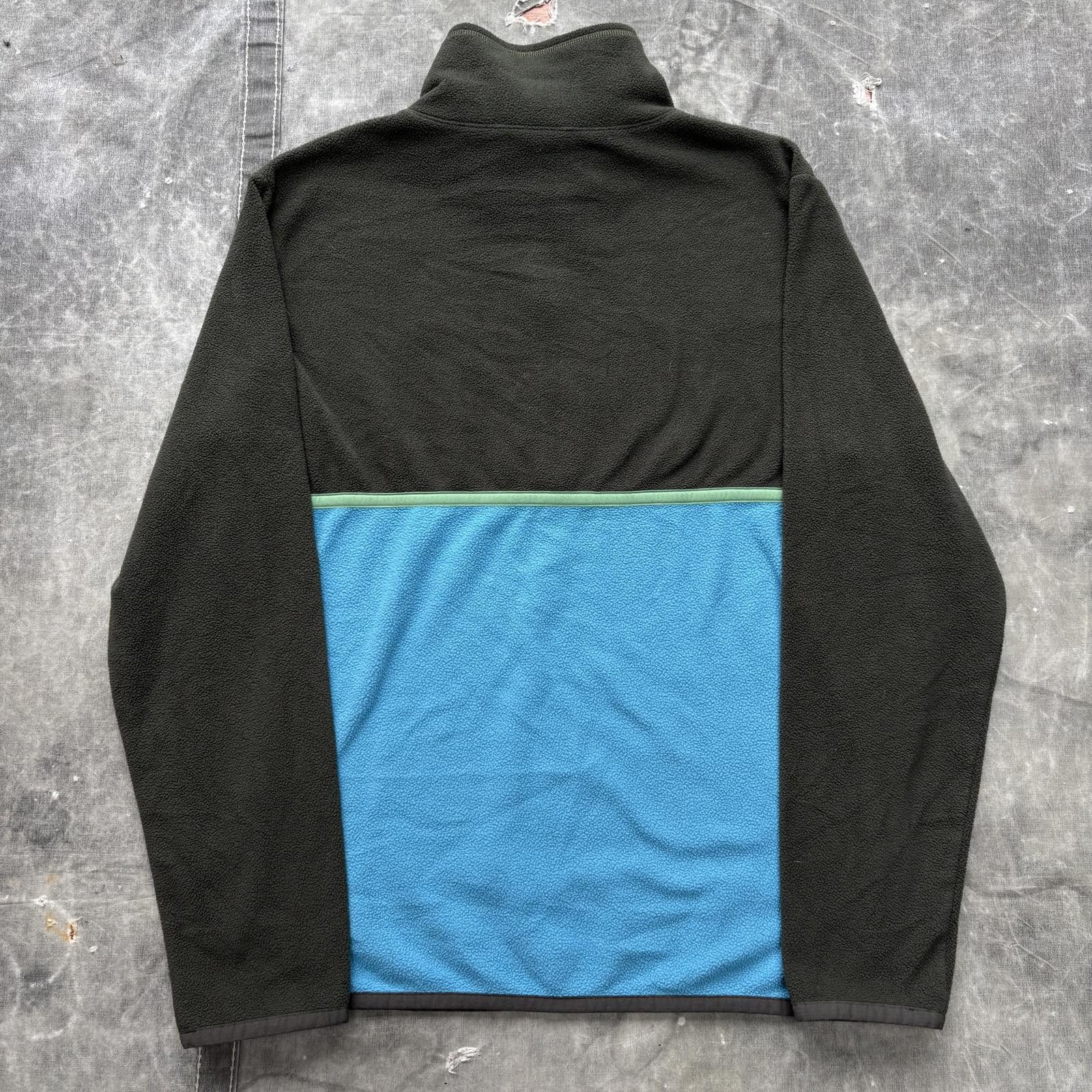 Cotopaxi Cotopaxi Amado Half Zip Olive Green Blue Fleece Jacket Size US M / EU 48-50 / 2 - 5 Thumbnail