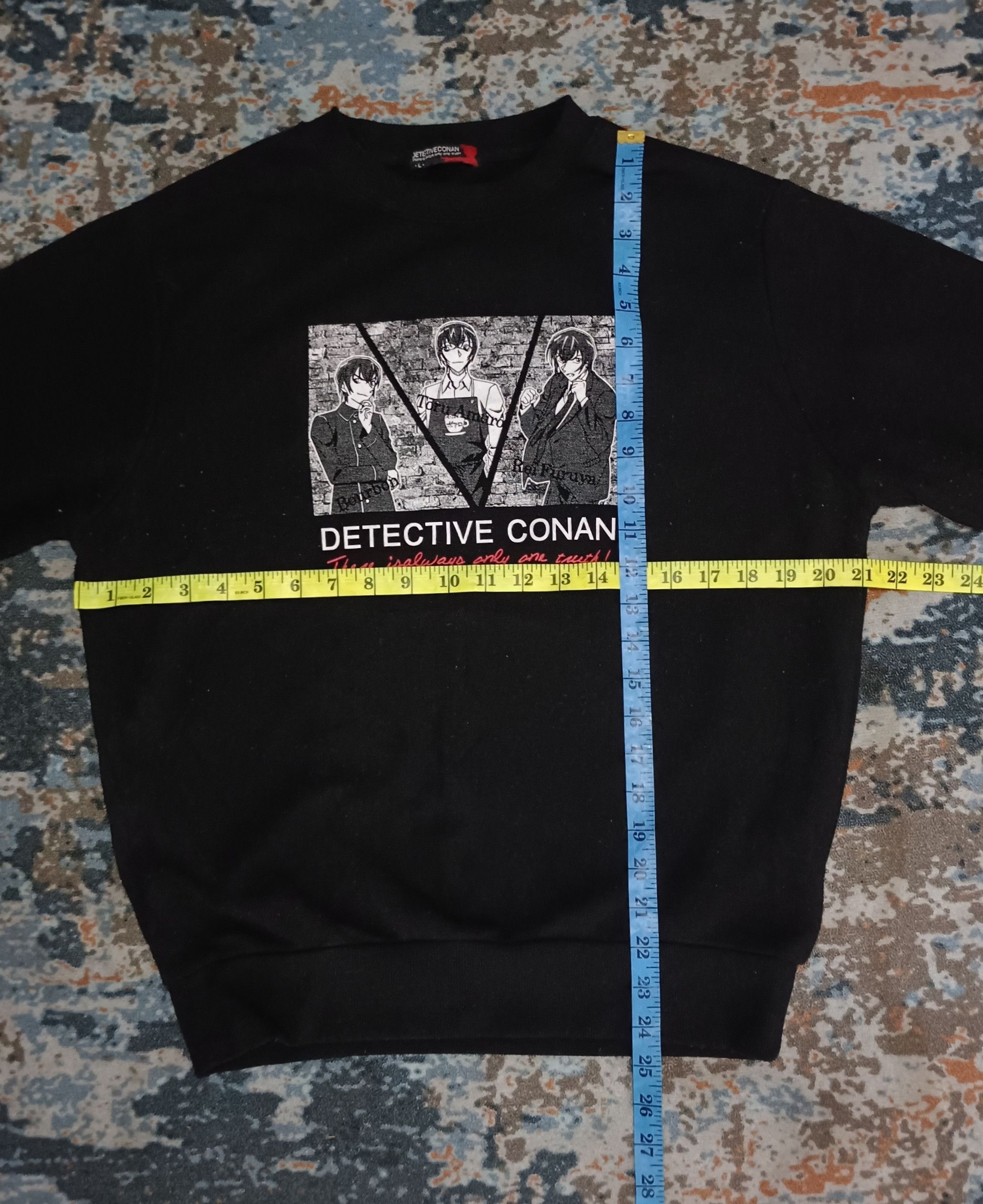 Anime × Japanese Brand × Vintage Vintage💥 Detective Conan There is always only one truth Size US L / EU 52-54 / 3 - 11 Thumbnail