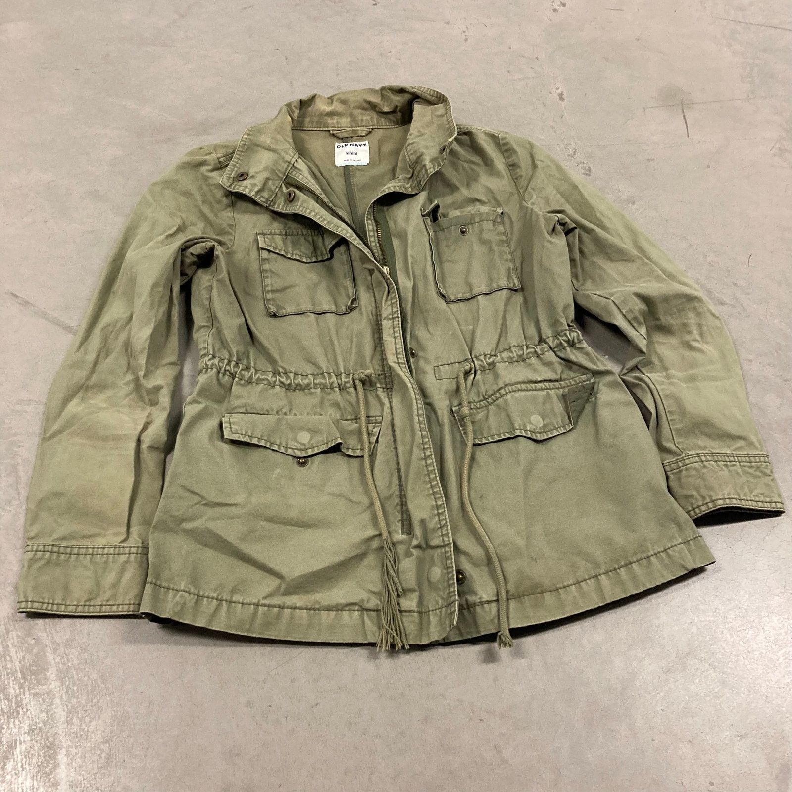 Old Navy × Vintage vintage y2k old navy military chore jacket Size US S / EU 44-46 / 1 - 1 Thumbnail