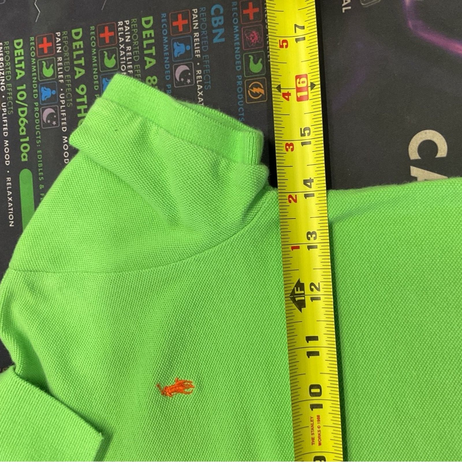 Polo Ralph Lauren Polo Ralph Lauren Lime Green Polo Shirt Size US S / EU 44-46 / 1 - 4 Thumbnail