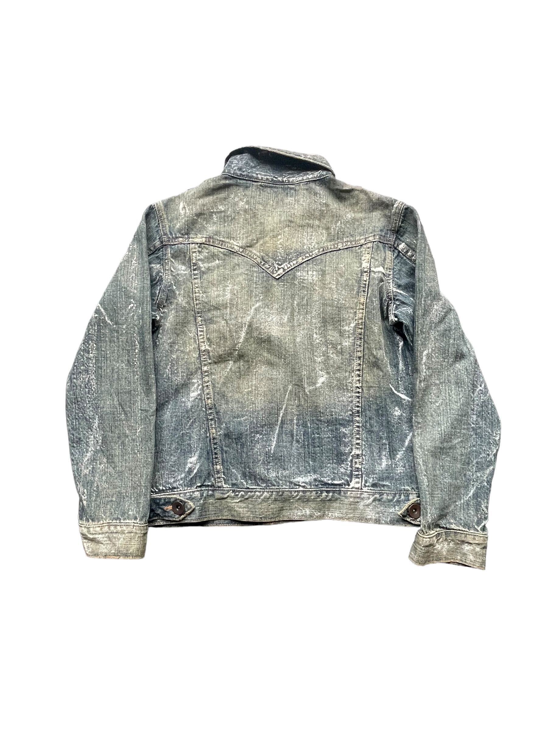 Japanese Brand Big Shark Painted Trucker Jacket Size US S / EU 44-46 / 1 - 4 Thumbnail