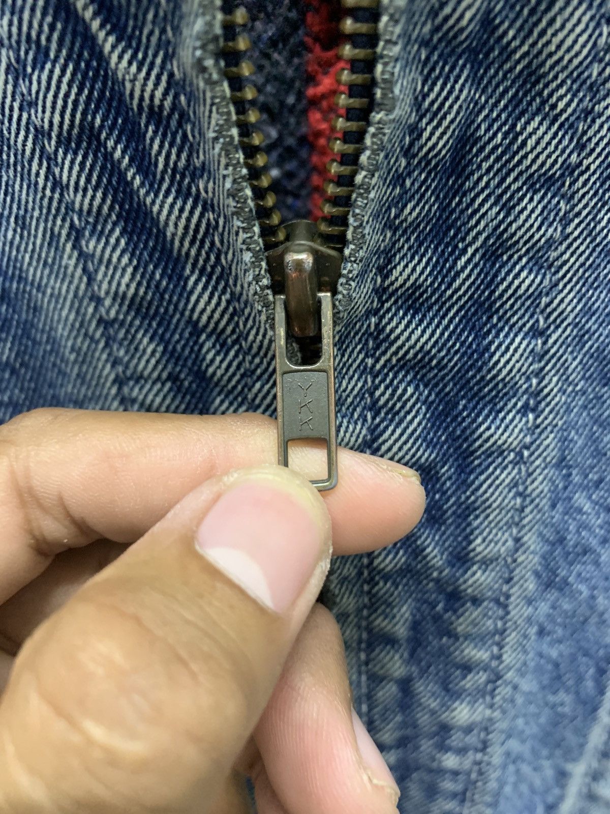 Edwin Vintage Edwin Denim Trucker Jacket Size US L / EU 52-54 / 3 - 8 Thumbnail