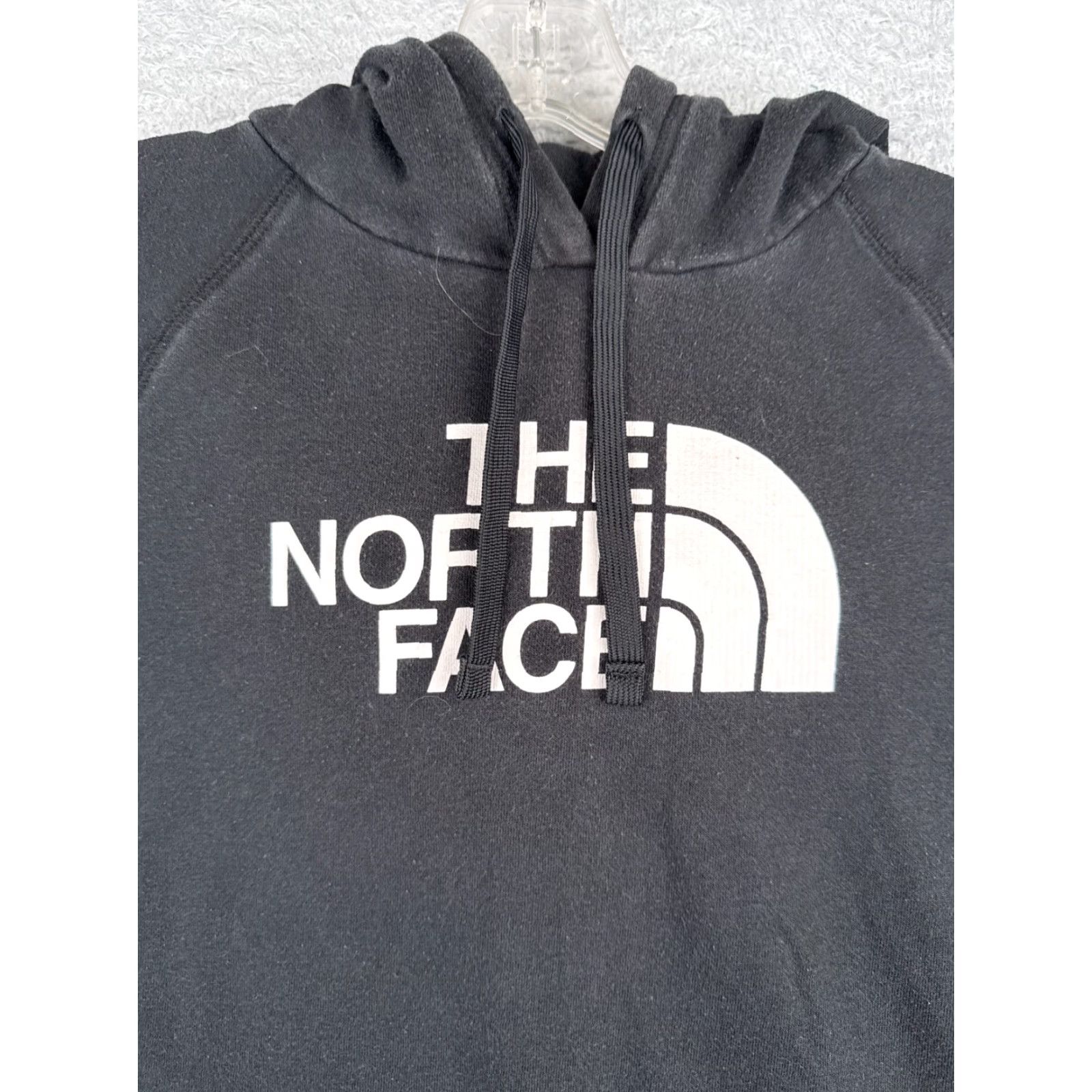 The North Face The North Face Hoodie Womens L Black Pullover Jersey Cotton Blend Logo Size L / US 10 / IT 46 - 6 Thumbnail