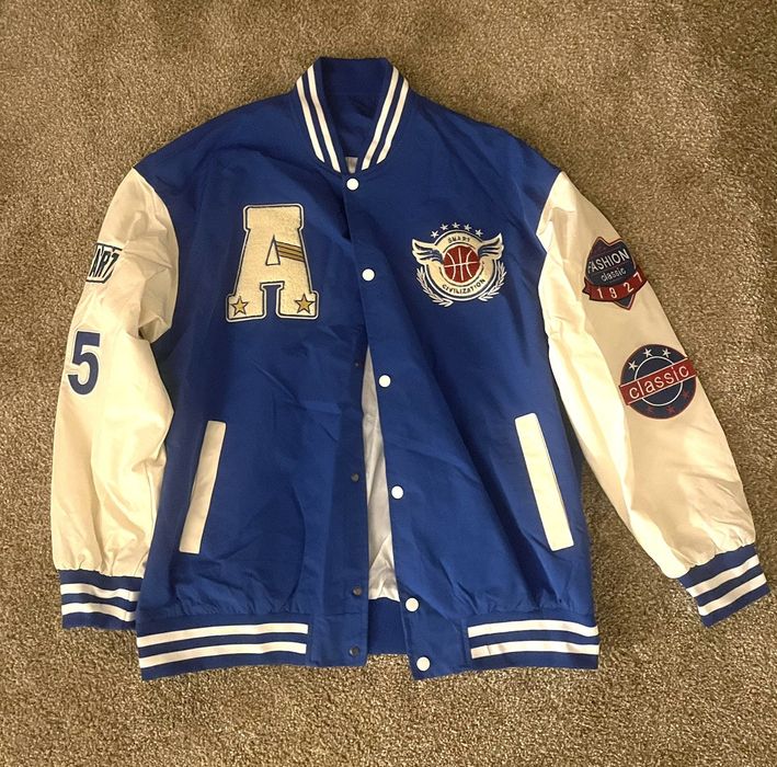 Streetwear Shein Varsity Jacket | Grailed