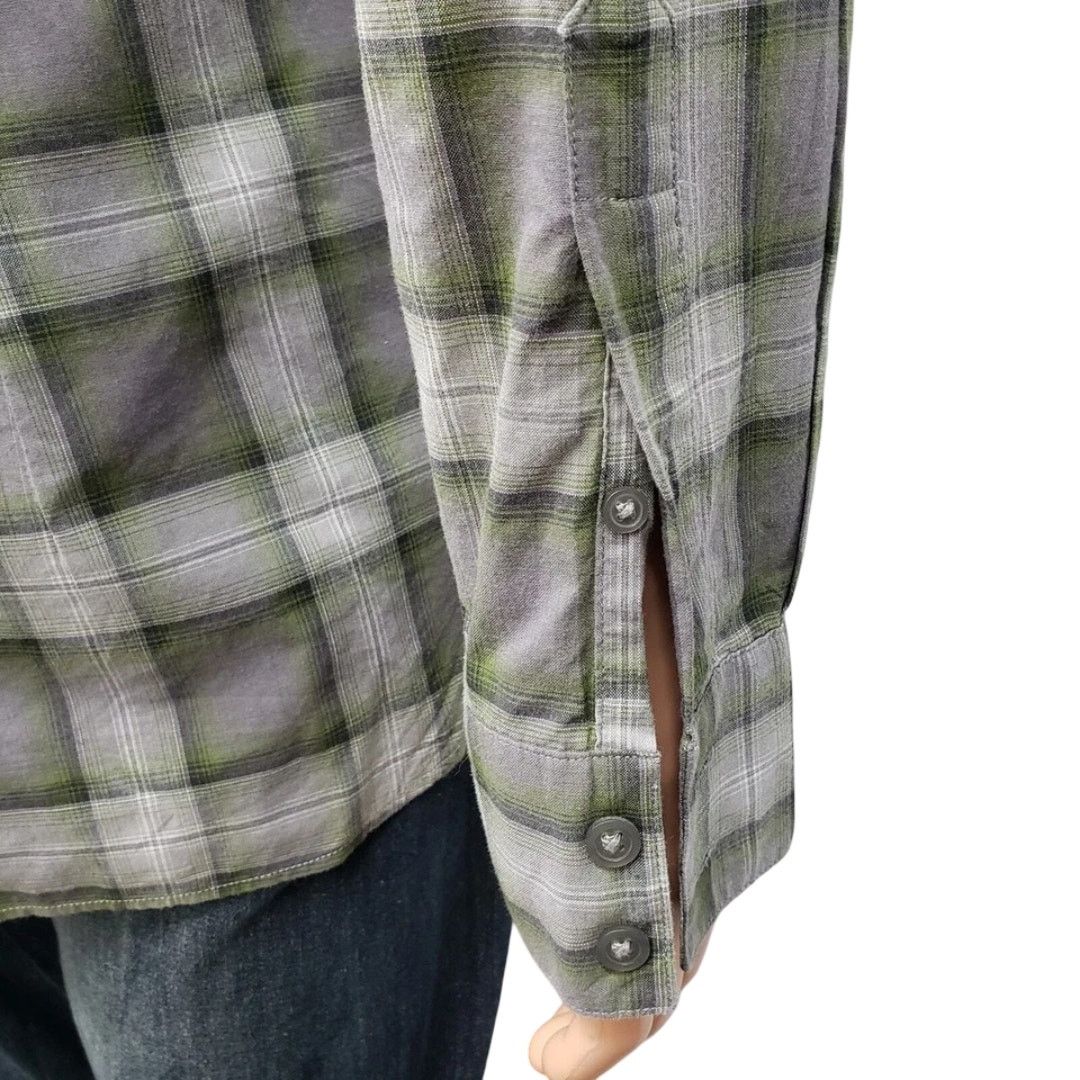 John Varvatos John Varvatos Star USA Plaid Shirt L Long Sleeve Button up Size US L / EU 52-54 / 3 - 7 Thumbnail