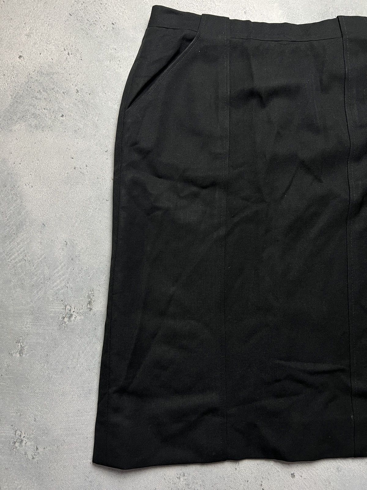 Celine Vintage Celine Paris Women's Midi Skirt Made in France 90s Size 34" / US 12 / IT 48 - 2 Thumbnail