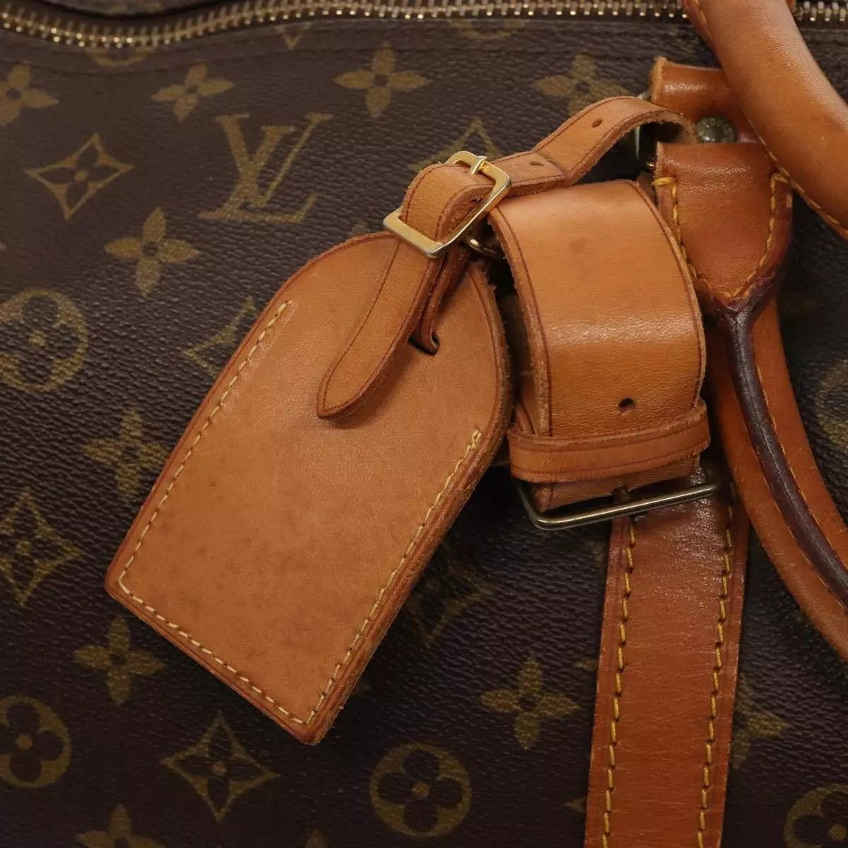 Louis Vuitton LOUIS VUITTON Monogram Keepall 60 Boston Bag Size ONE SIZE - 5 Thumbnail