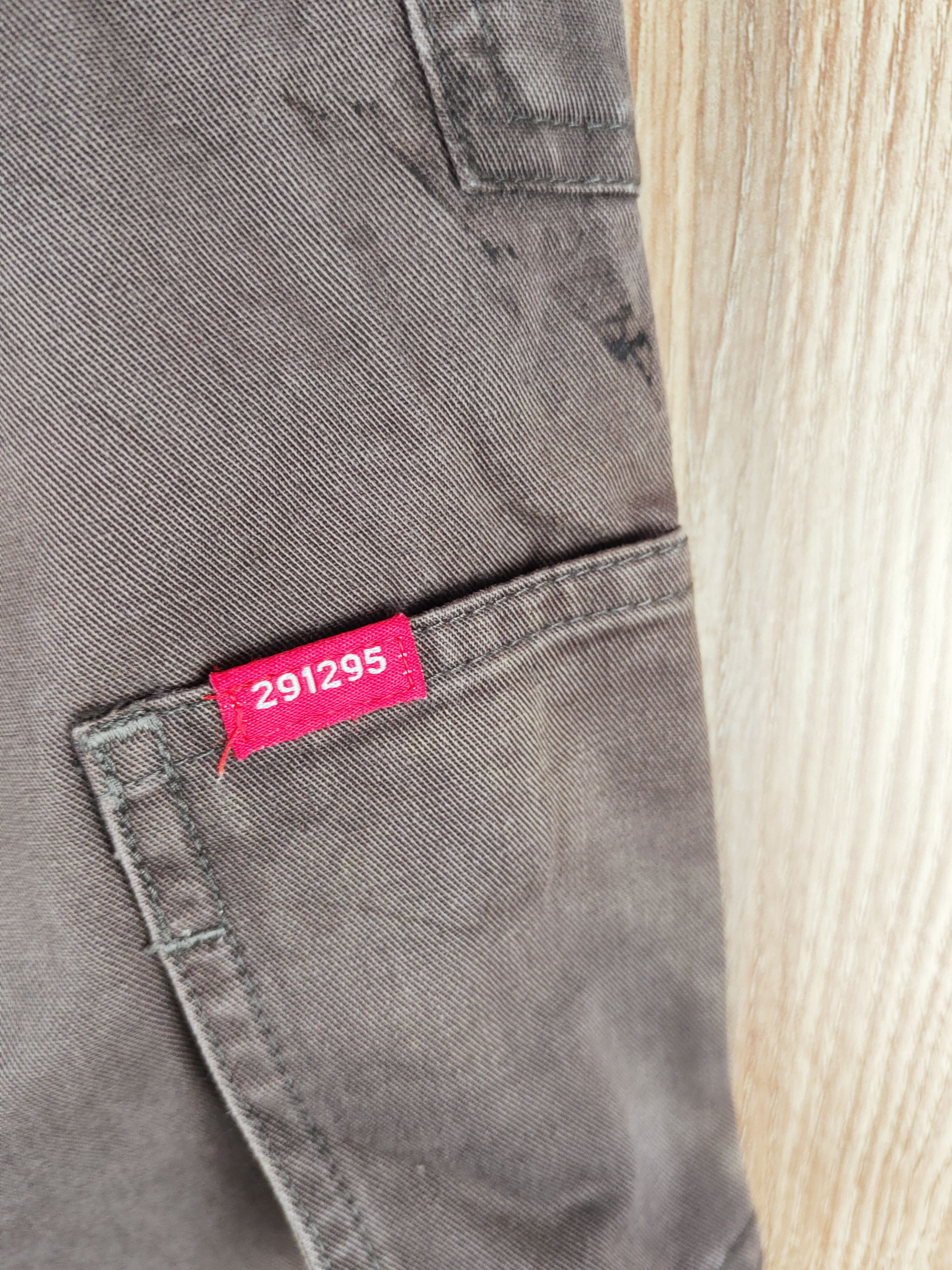 291295=Homme 291295 Homme Brown Faded Multipocket Cargo Pants #W010 Size US 29 - 11 Thumbnail