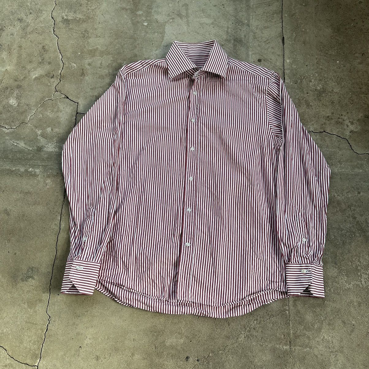 Katharine Hamnett London Vintage 90’s Katharine Hamnett striped shirt Size US L / EU 52-54 / 3 - 2 Thumbnail