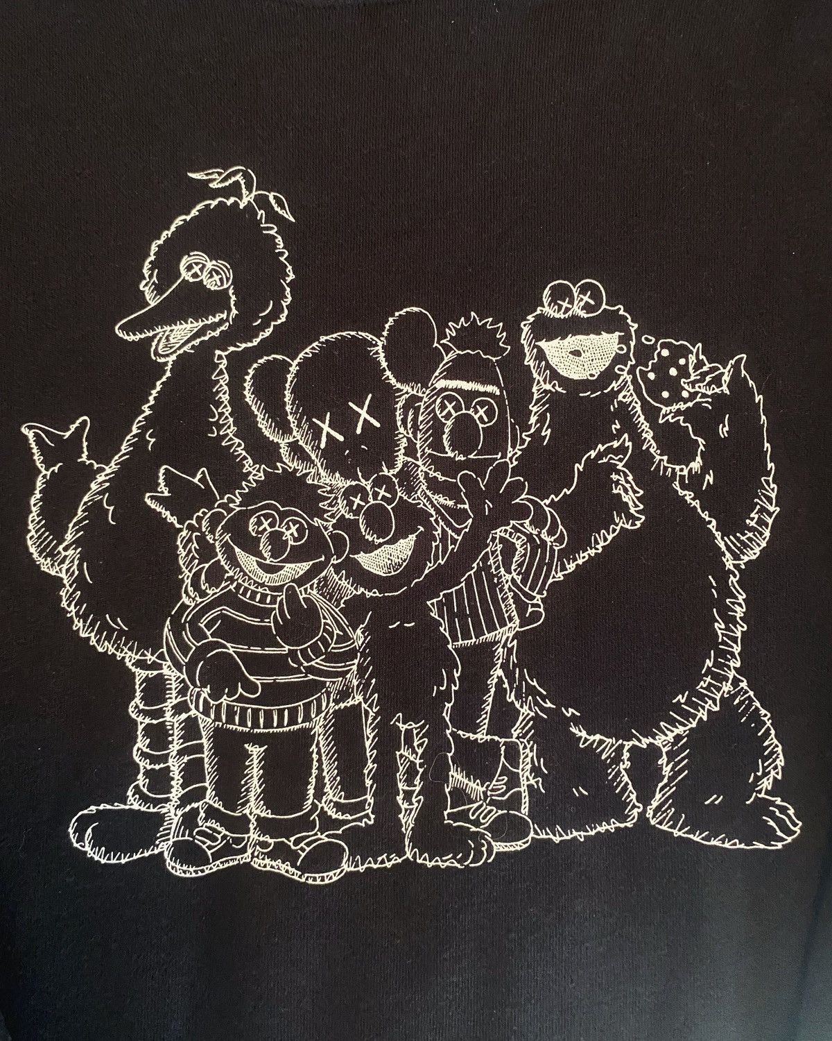 Kaws Kaws and Sesame Street Hoodie Size S / US 4 / IT 40 - 1 Thumbnail