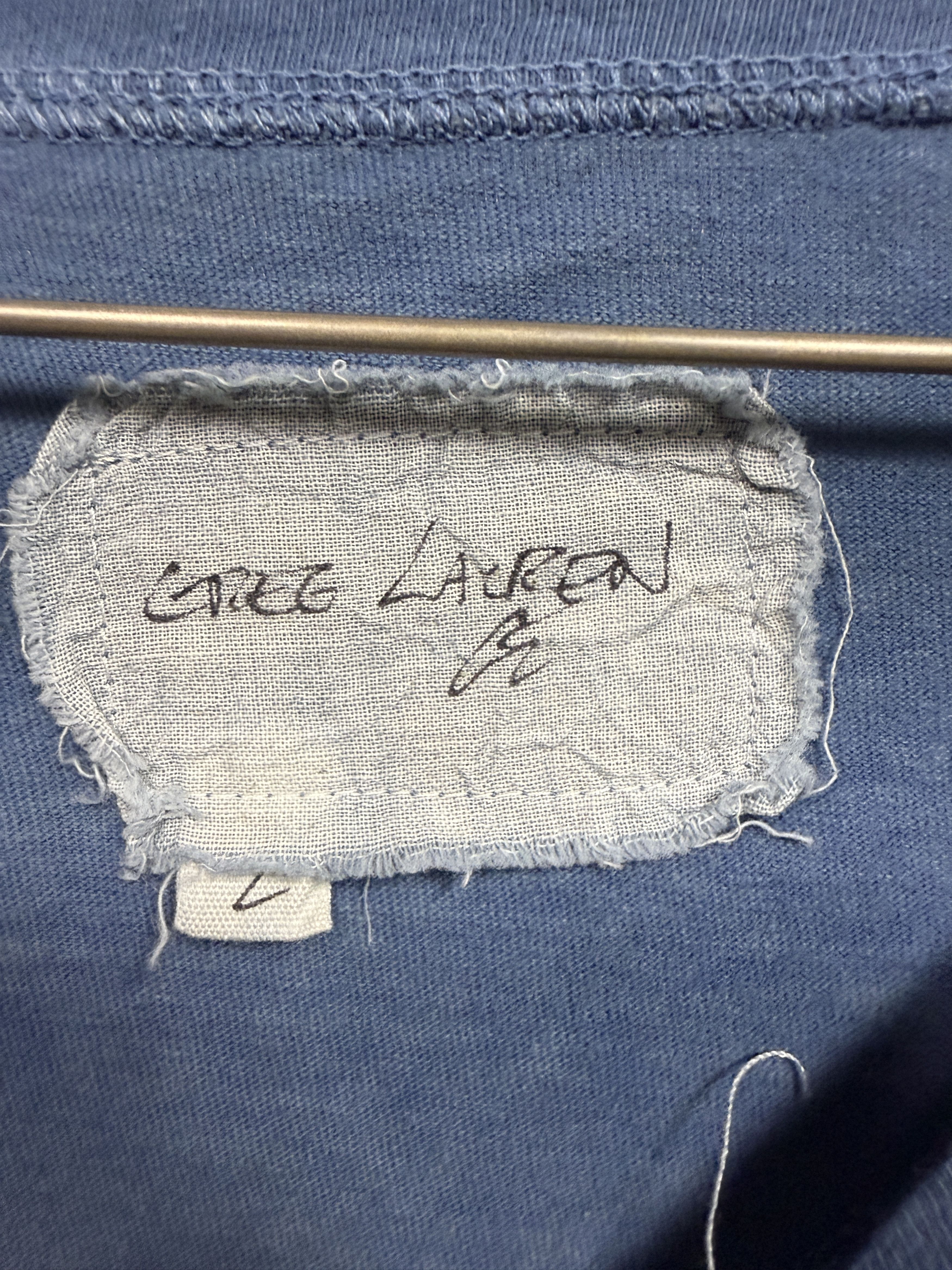 Greg Lauren Greg Lauren Blue GL Tee Size US M / EU 48-50 / 2 - 3 Thumbnail