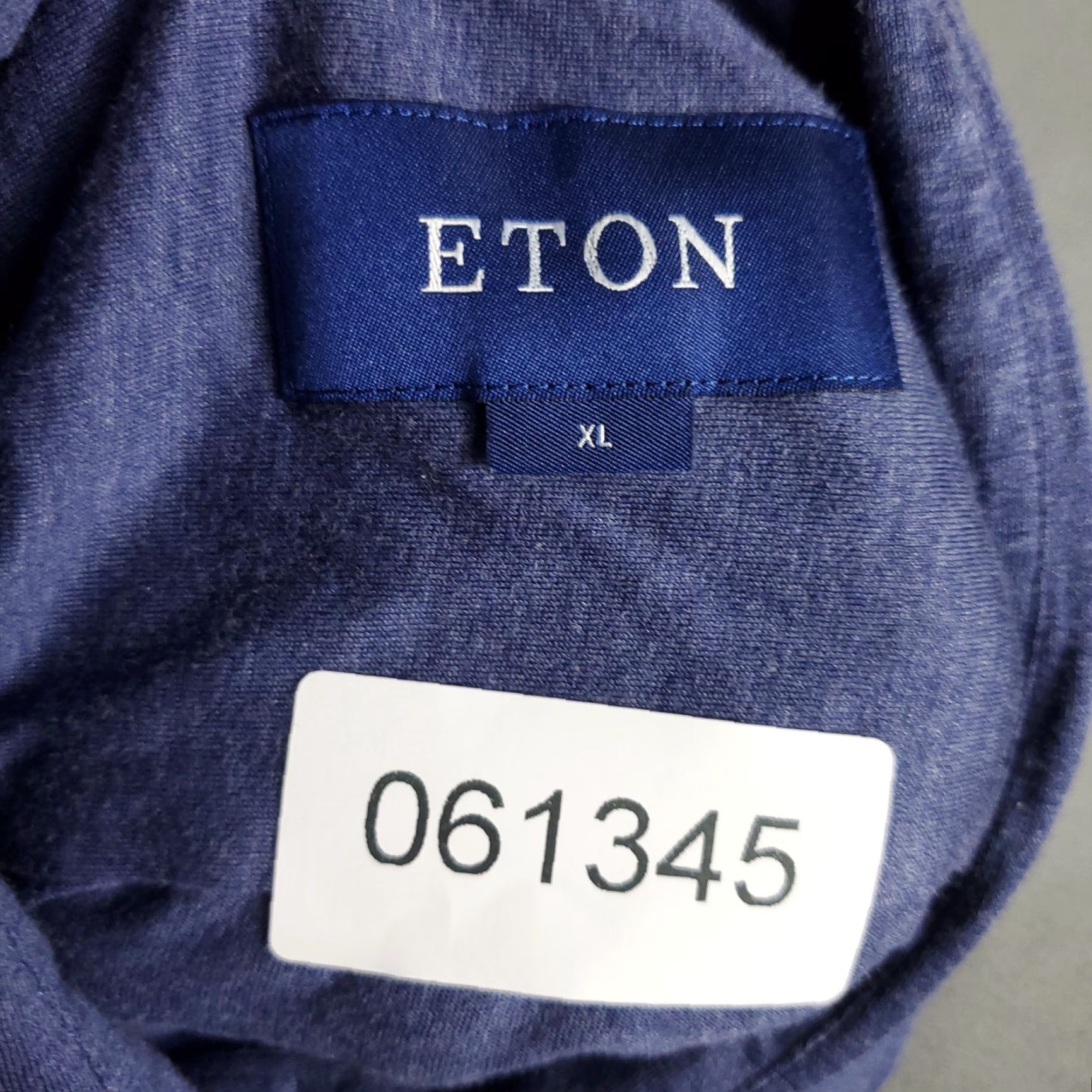 Eton VINTAGE Eton Shirt Mens XL Long Sleeve Button Up Casual Cotton Blue 100% Lightweight Business Size US XL / EU 56 / 4 - 7 Thumbnail