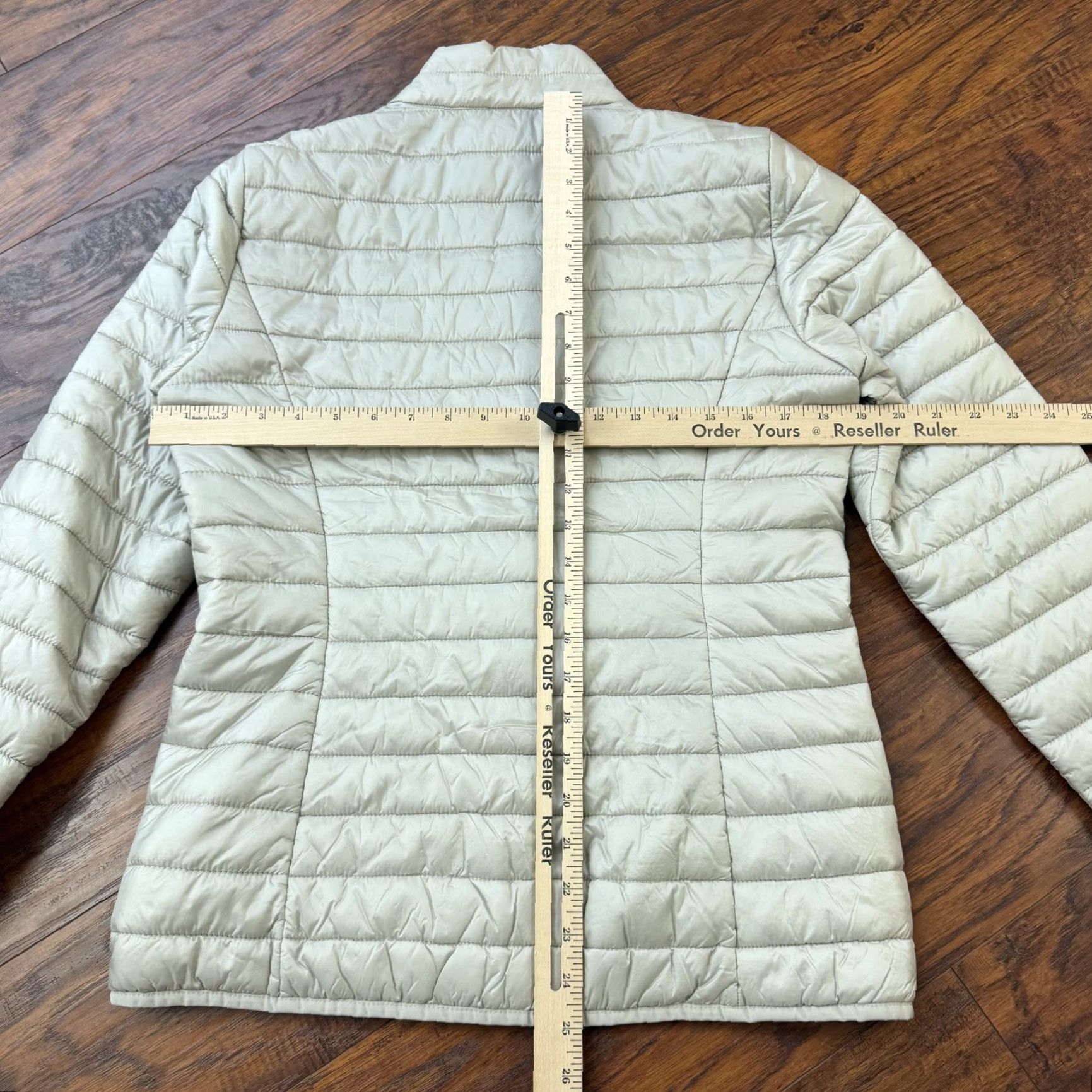 Brooks Brothers Brooks Brothers Jacket Womens Medium M Gray Puffer Full Zip Quilted Red Fleece Size M / US 6-8 / IT 42-44 - 6 Thumbnail