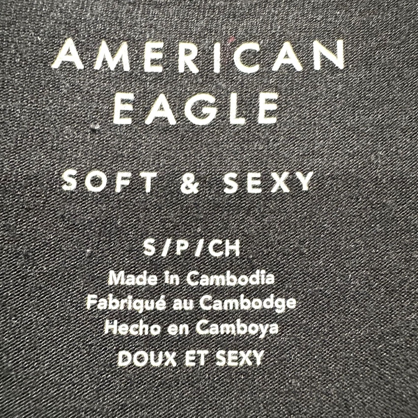 American Eagle Outfitters American Eagle Outfitters Tank Top Womens Small Black Racerback Modal EUC - Black, S, Lightweight, Scoop Neck, Sleeveless, Casual, 90s? Size S / US 4 / IT 40 - 3 Thumbnail