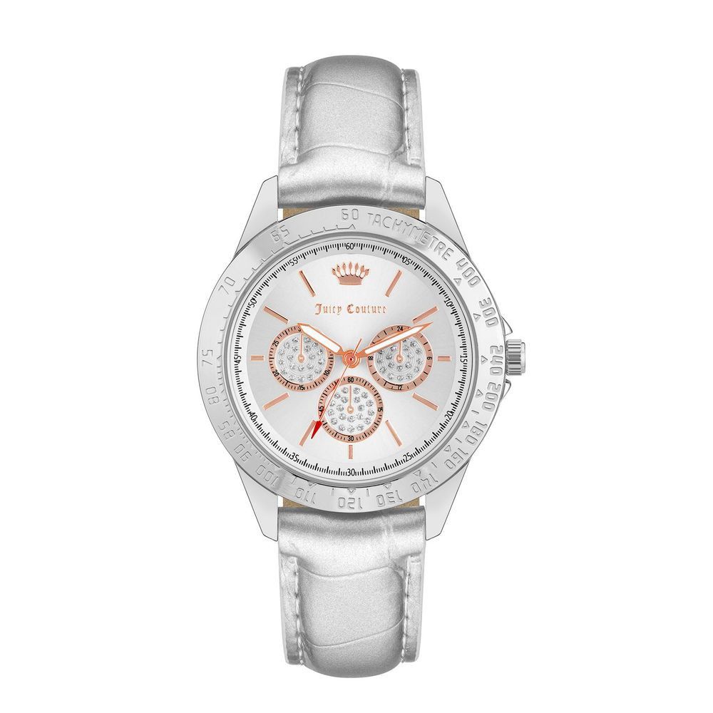 Juicy Couture Silver Polipriel Women's Watch Size ONE SIZE - 1 Thumbnail
