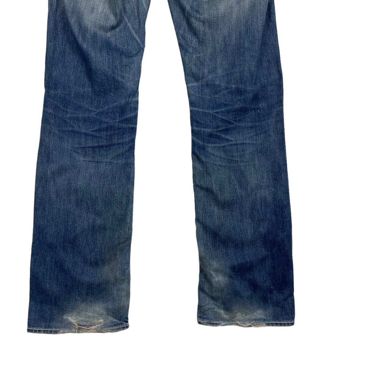 True Religion 💥TRUE RELIGION RICKY BIG DISTRESSED DENIM JEAN Size US 34 / EU 50 - 8 Thumbnail