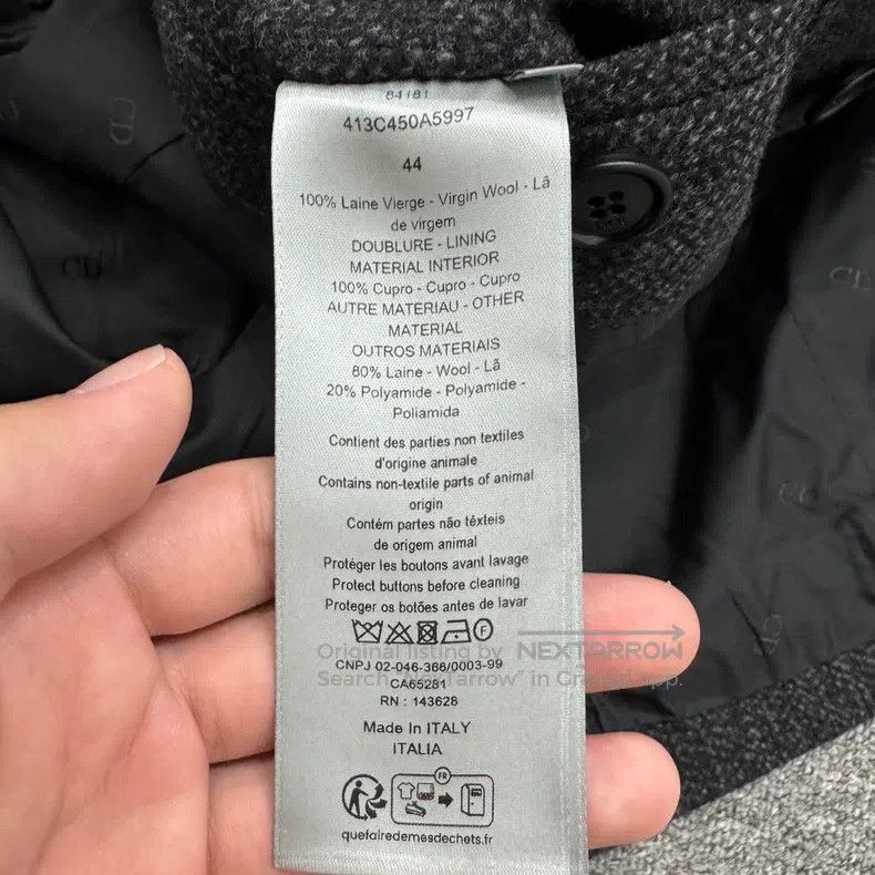 Dior Dior Show style stitched woollen coat Size US S / EU 44-46 / 1 - 3 Thumbnail
