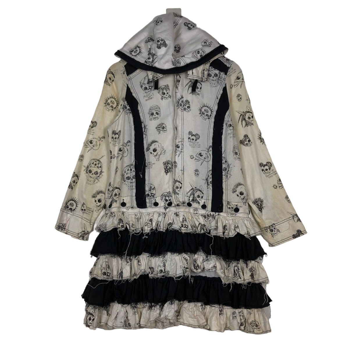 Japanese Brand 🔥PUNK DESIGN BONDAGE JACKET SKELETON ALGONQUINS JAPAN MADE Size M / US 6-8 / IT 42-44 - 1 Thumbnail