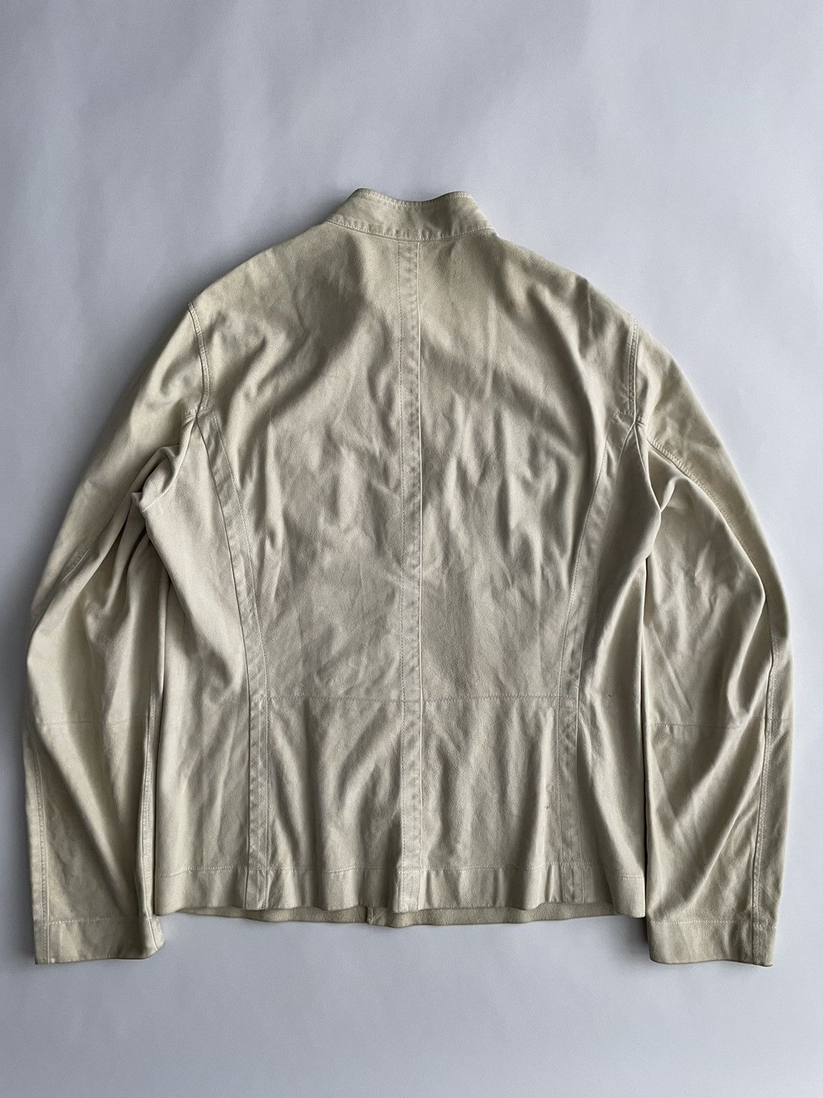 YSL Rive Gauche by Tom Ford Suede Leather Jacket