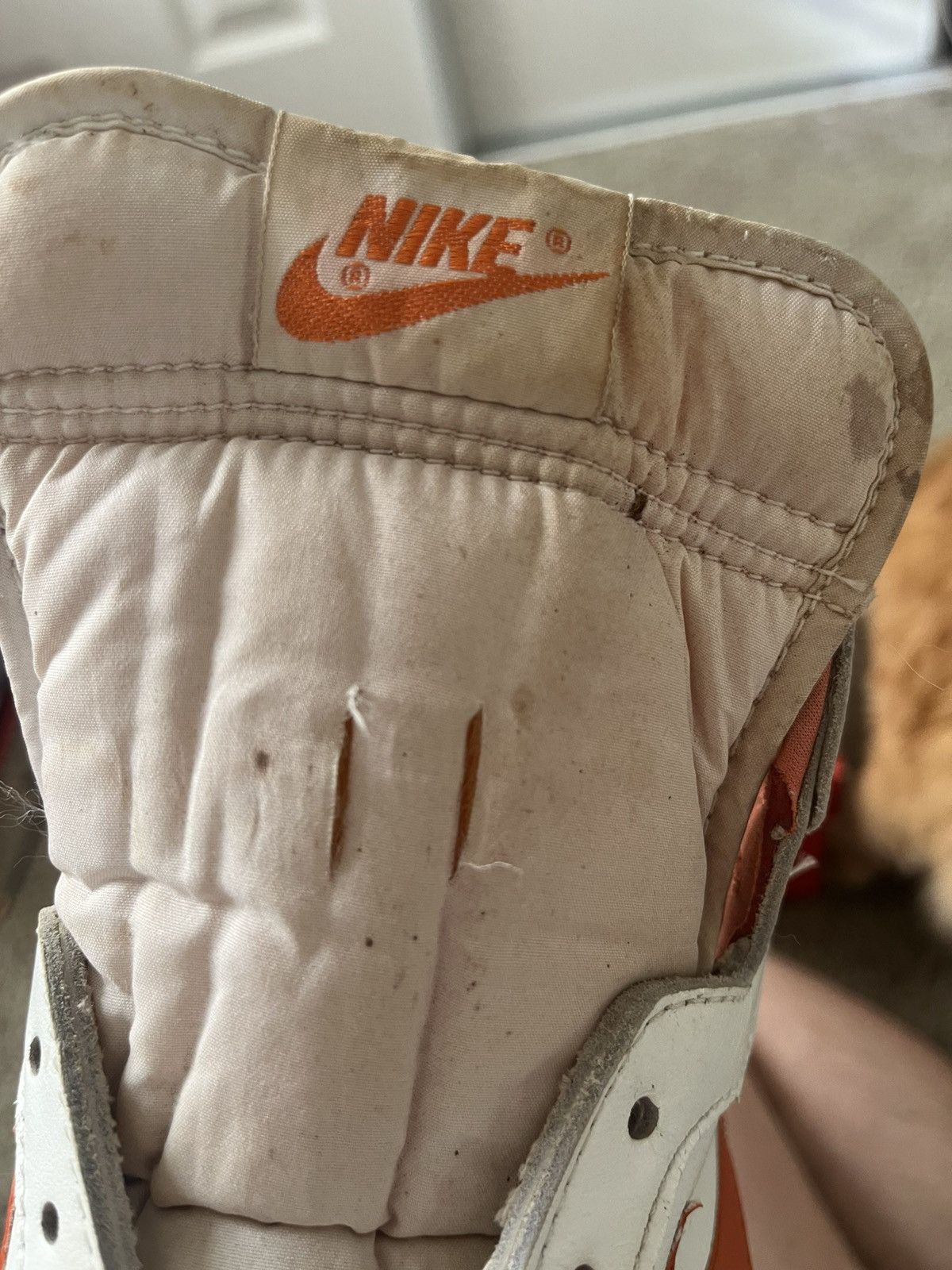 Nike Vintage Nike Team Convention High Orange Size US 10 / EU 43 - 8 Thumbnail