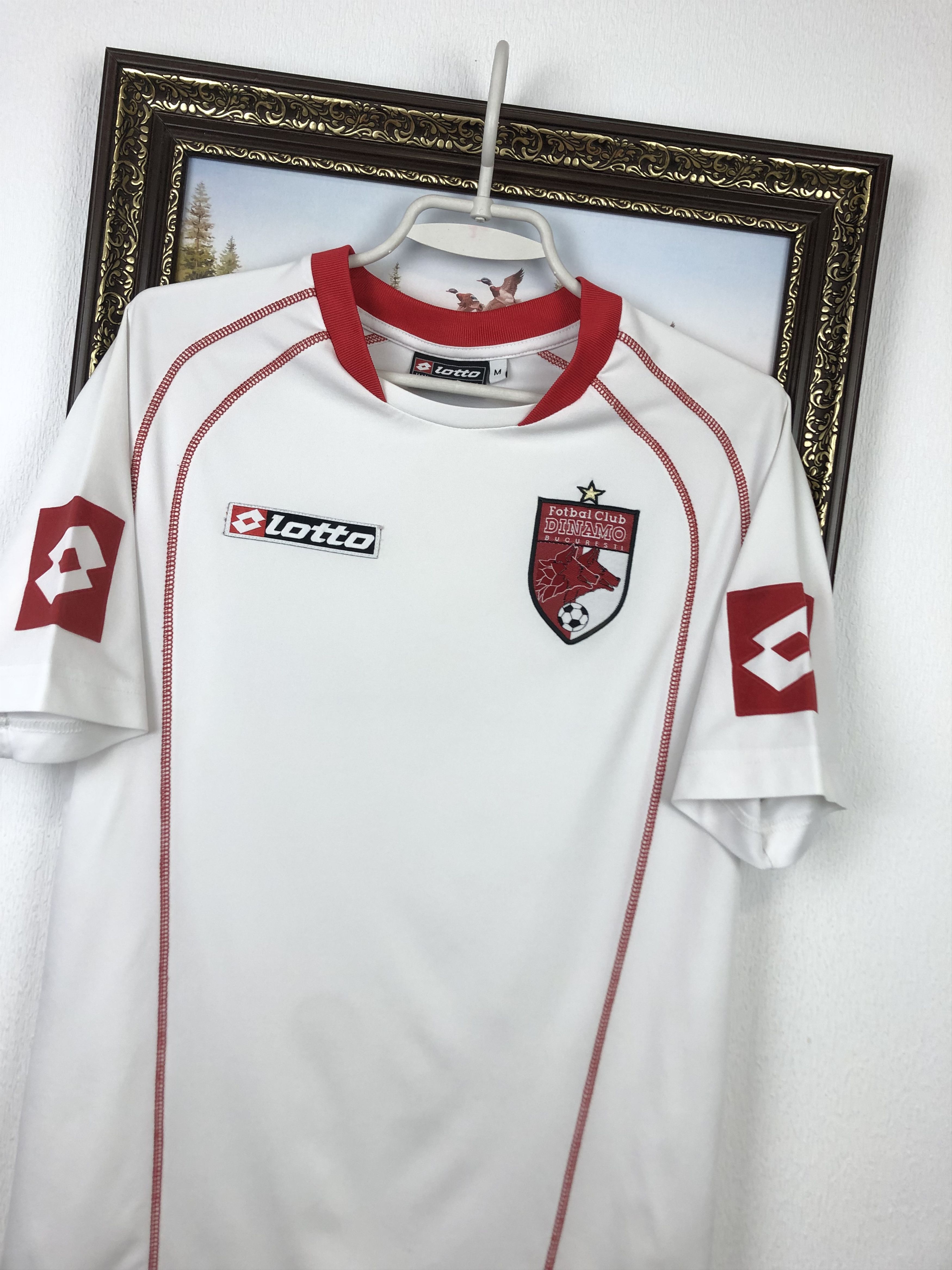 Dynamo Bucharest football shirt 2004 Soccer Lotto Tee Hype