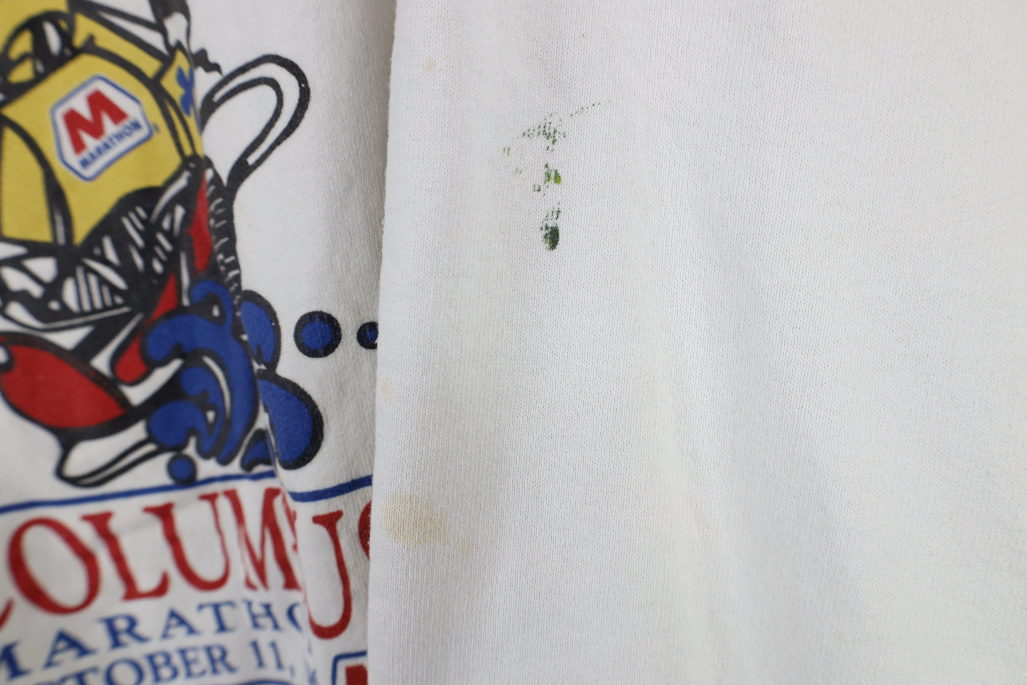 Vintage Vintage 90s 1992 Columbus Marathon Crewneck Sweatshirt USA Size US M / EU 48-50 / 2 - 4 Thumbnail