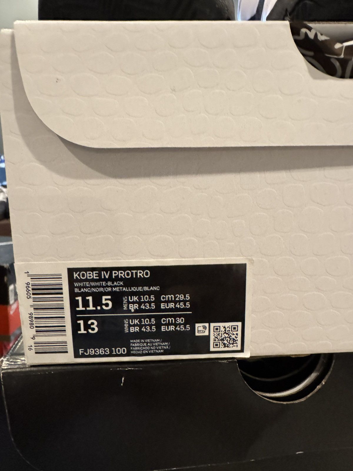 Nike Nike Kobe 4 Protro Mambacita Gigi Size US 11.5 / EU 44-45 - 9 Thumbnail