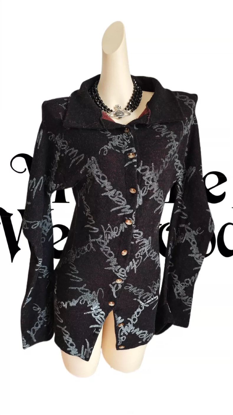 Vivienne Westwood Vivienne Westwood Rare angled letter graffiti in a distort Size M / US 6-8 / IT 42-44 - 5 Thumbnail
