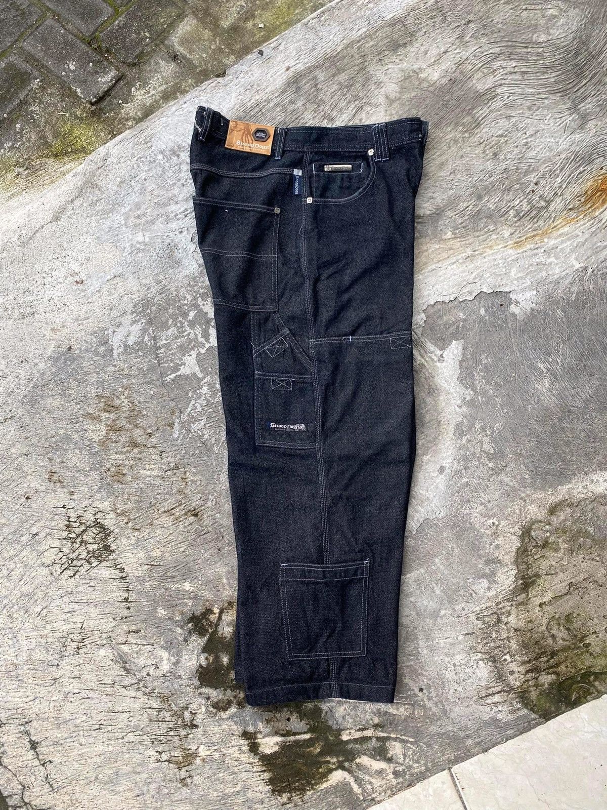 Snoop Dogg Snoop Dogg Carpenter Big Pocket Baggy Jeans🔥 Size US 32 / EU 48 - 6 Thumbnail