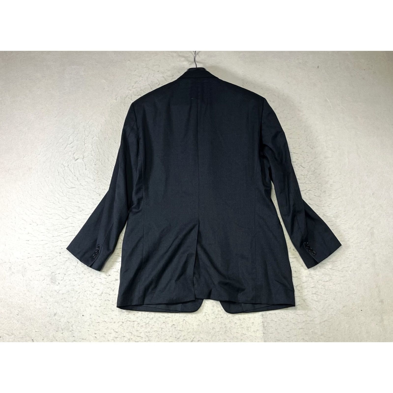 Hugo Boss VINTAGE Hugo Boss Blazer Jacket 40R Wool Black USA Men Suit Coat 100% Wool Size 40R - 2 Thumbnail