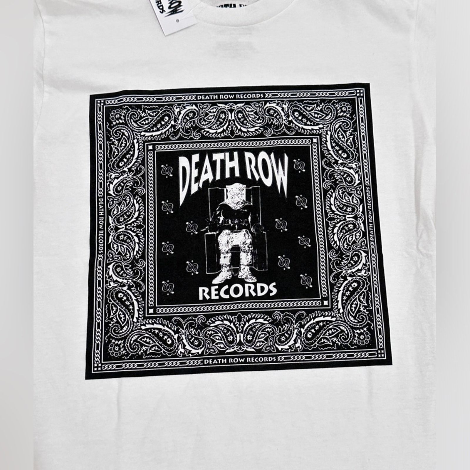 Death Row Records NWT Death Row Records Bandana Chair Logo Size US S / EU 44-46 / 1 - 2 Thumbnail