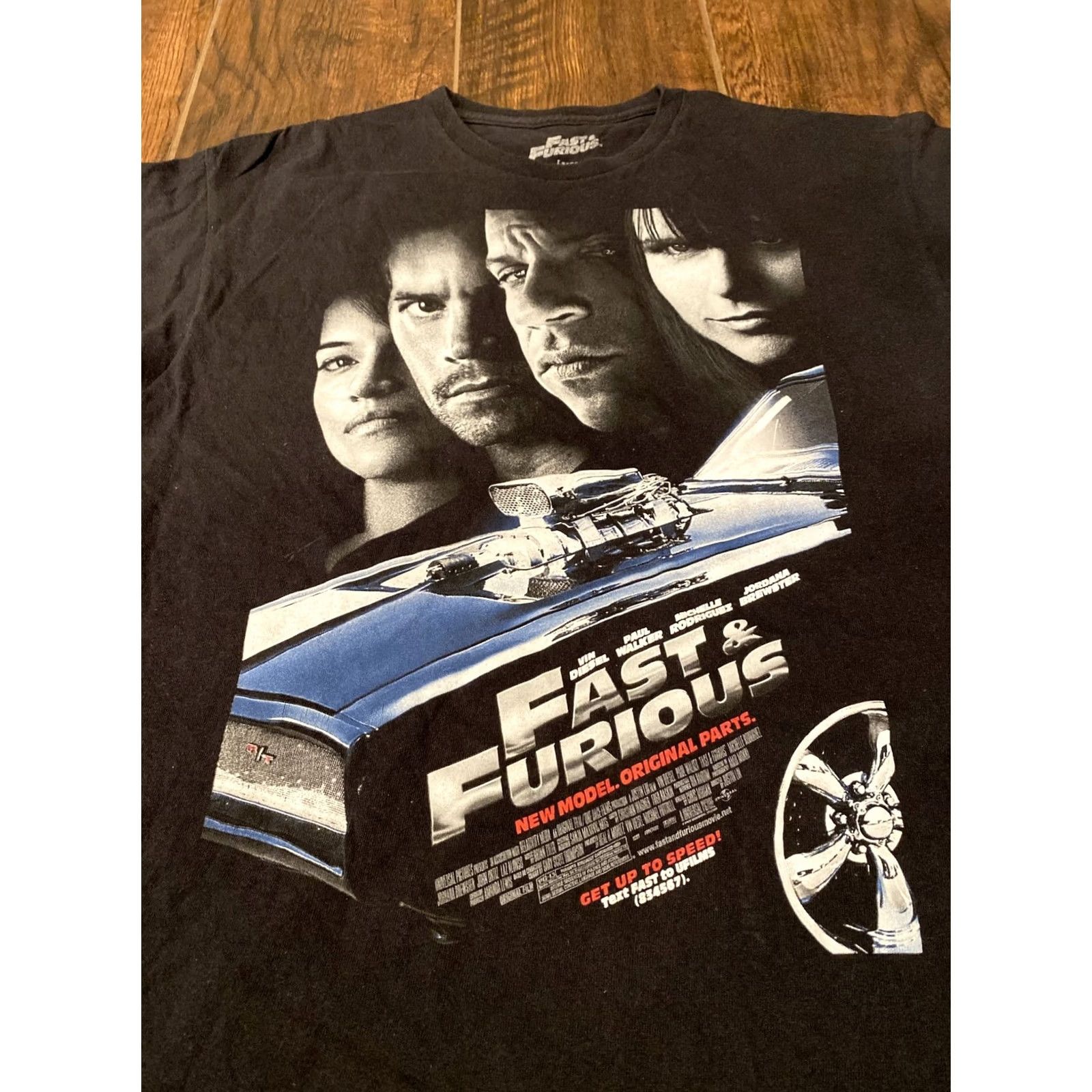 Vintage Rare Vintage Fast And Furious Paul Walker Large Black Shirt Size US L / EU 52-54 / 3 - 4 Thumbnail