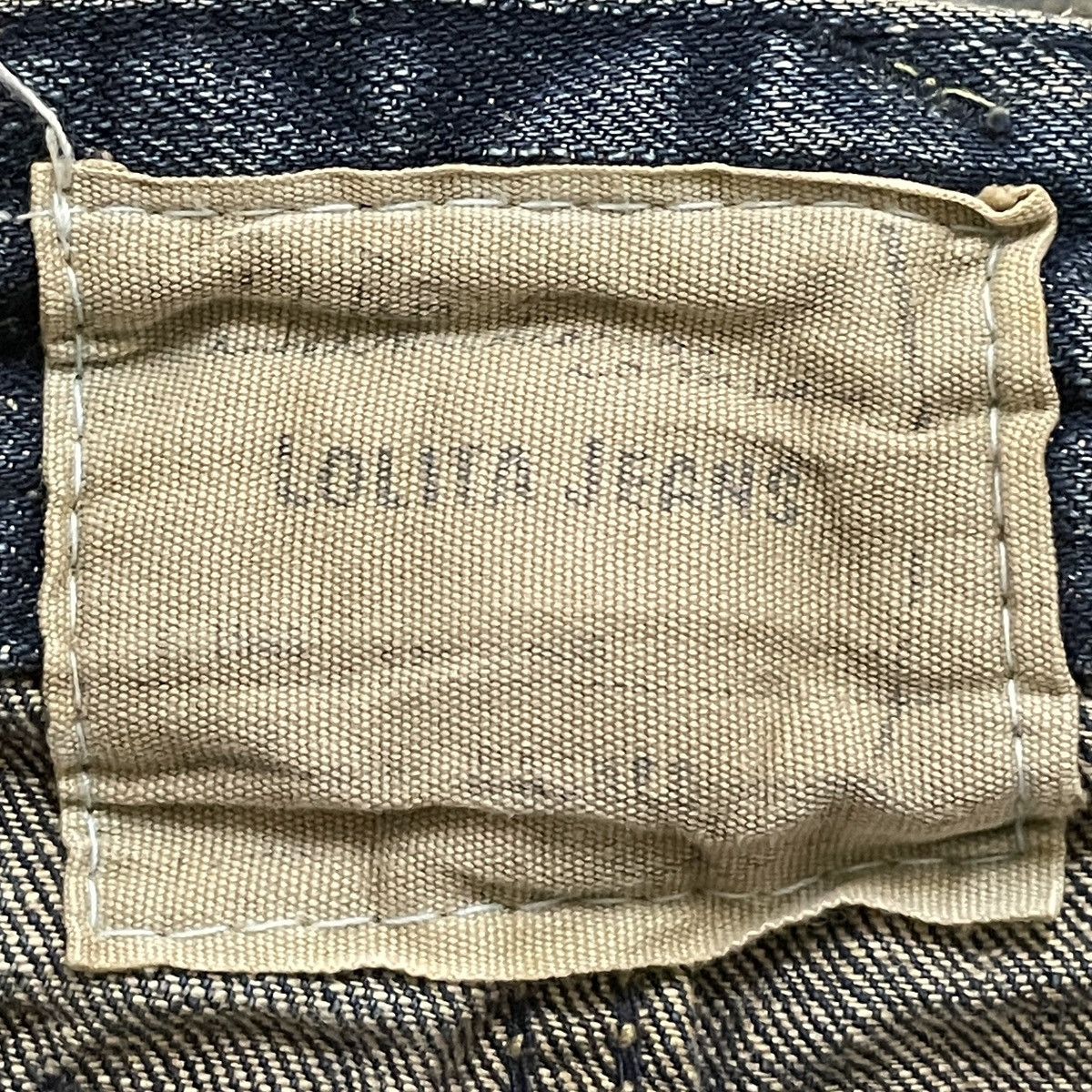 Rare Design Vintage Japanese Brand Lolita Flared Jeans 1990s