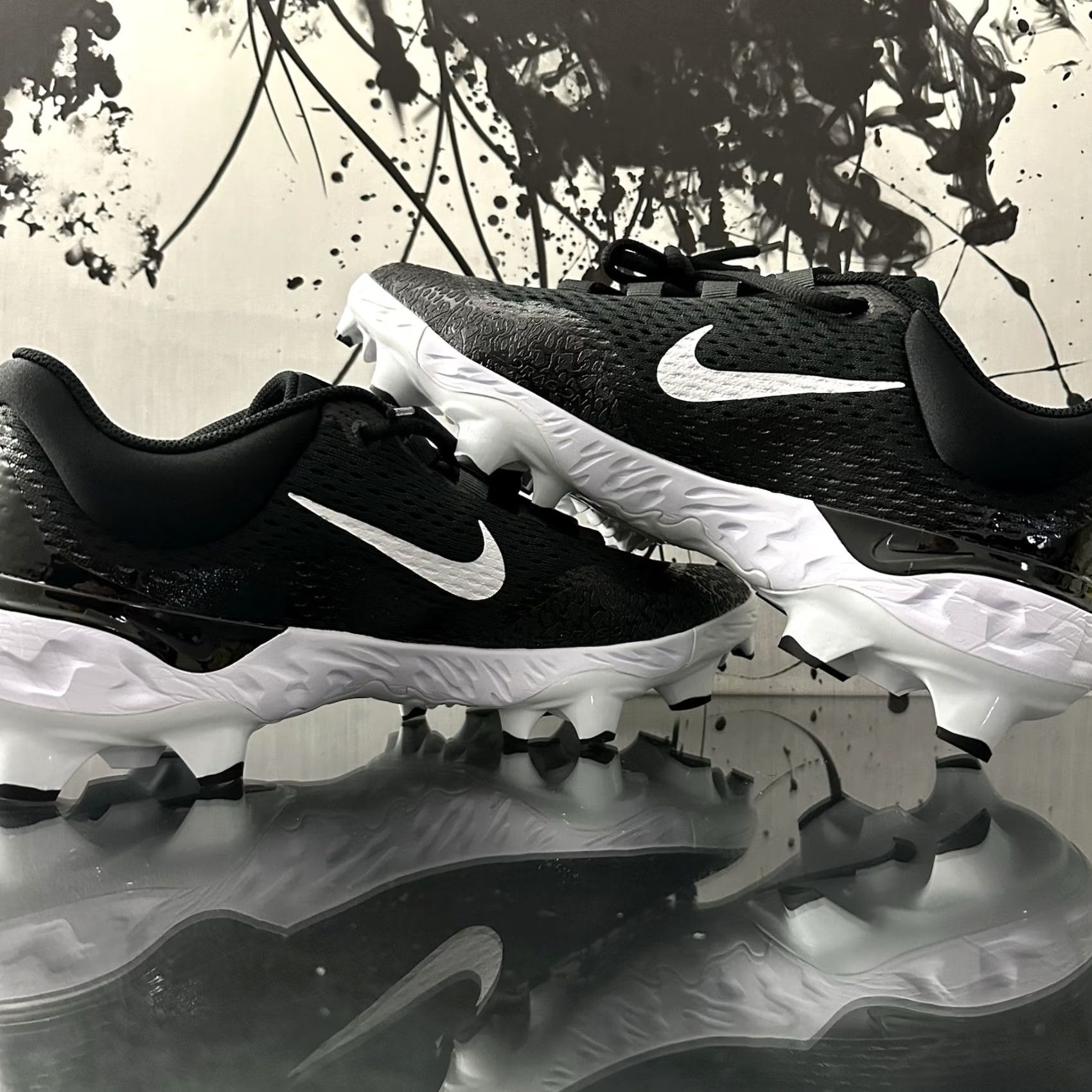 Nike Nike Alpha Huarache Elite 4 Low MCS Baseball Cleats Mens Size 12 FD6221-001 Black Nike Alpha Huarache Elite 4 Low MCS Baseball Cleats Mens 12 Black Size US 12 / EU 45 - 5 Thumbnail